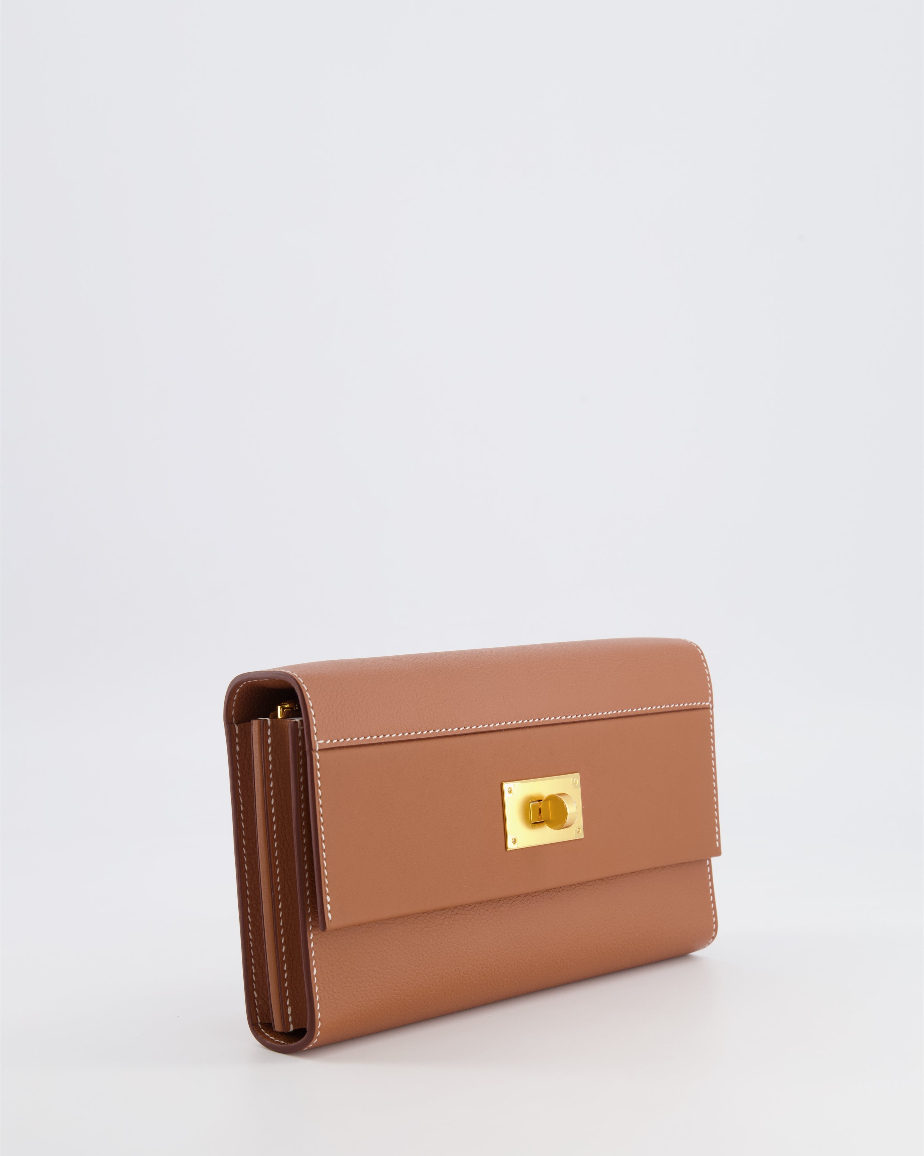 *NEW MODEL* Hermès 24/24 To Go Bag in Gold Evercolor Leather with Gold Hardware