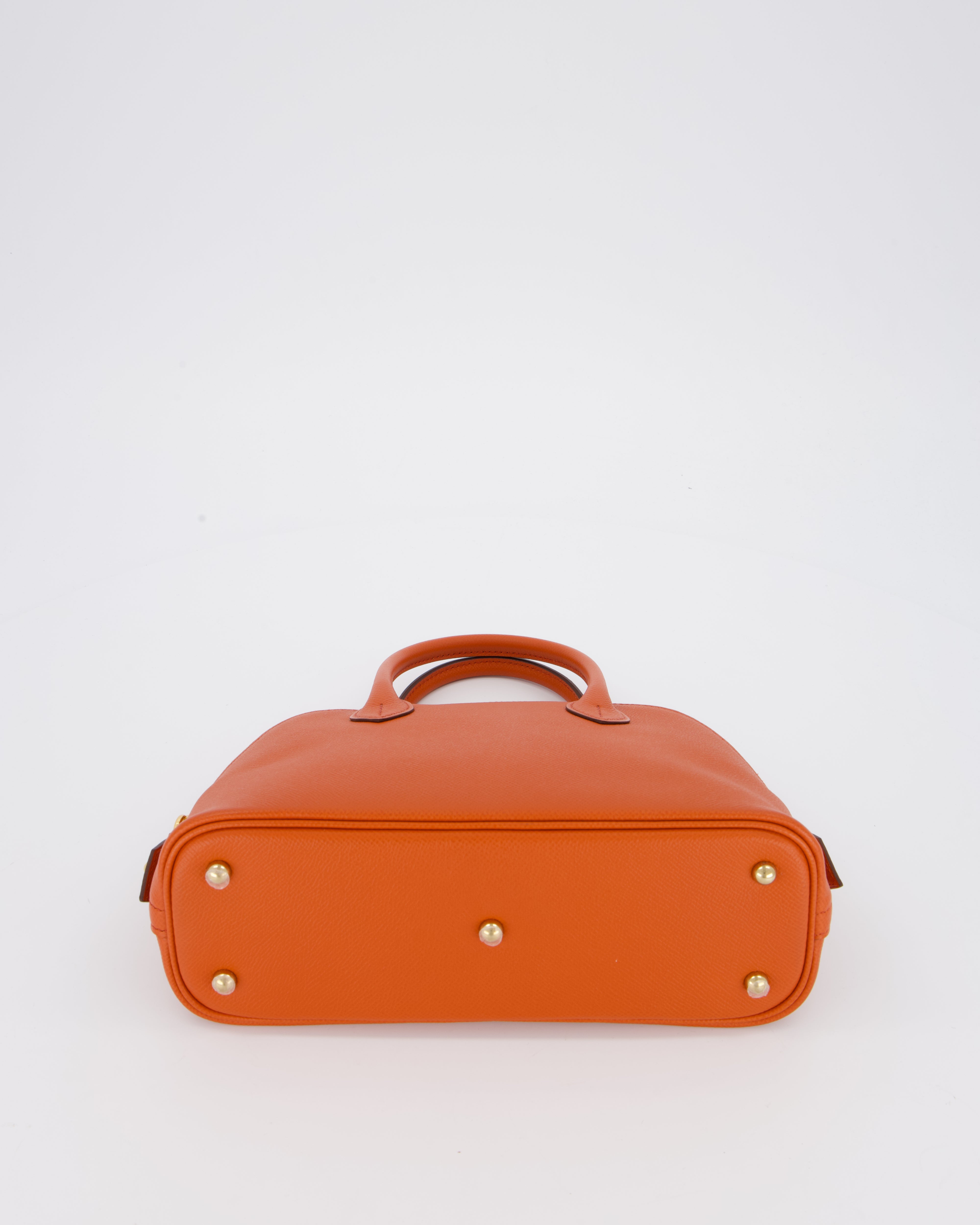 Hermès Bolide 1923 25cm Bag in Terre Battue Epsom Leather with Gold Hardware