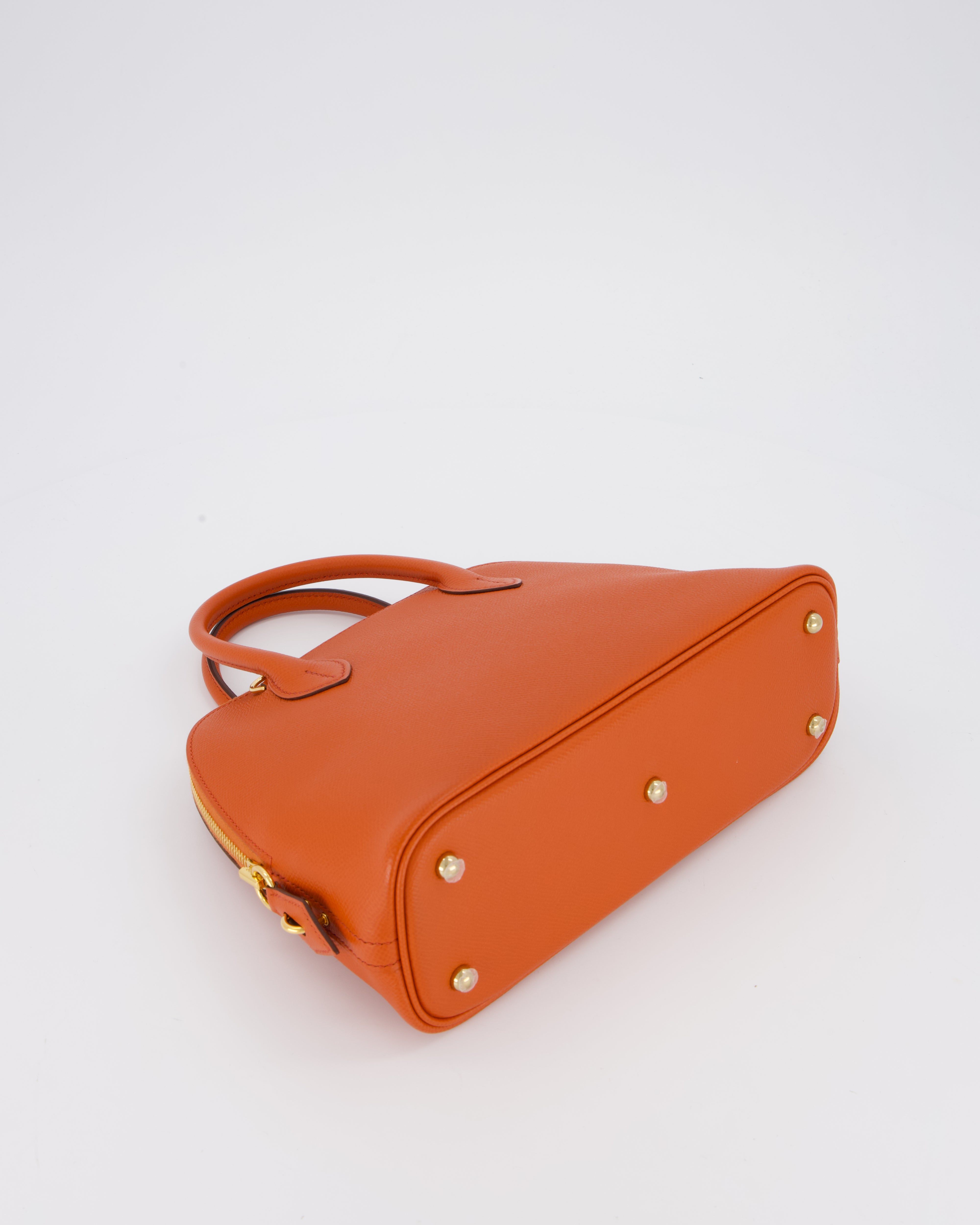 Hermès Bolide 1923 25cm Bag in Terre Battue Epsom Leather with Gold Hardware