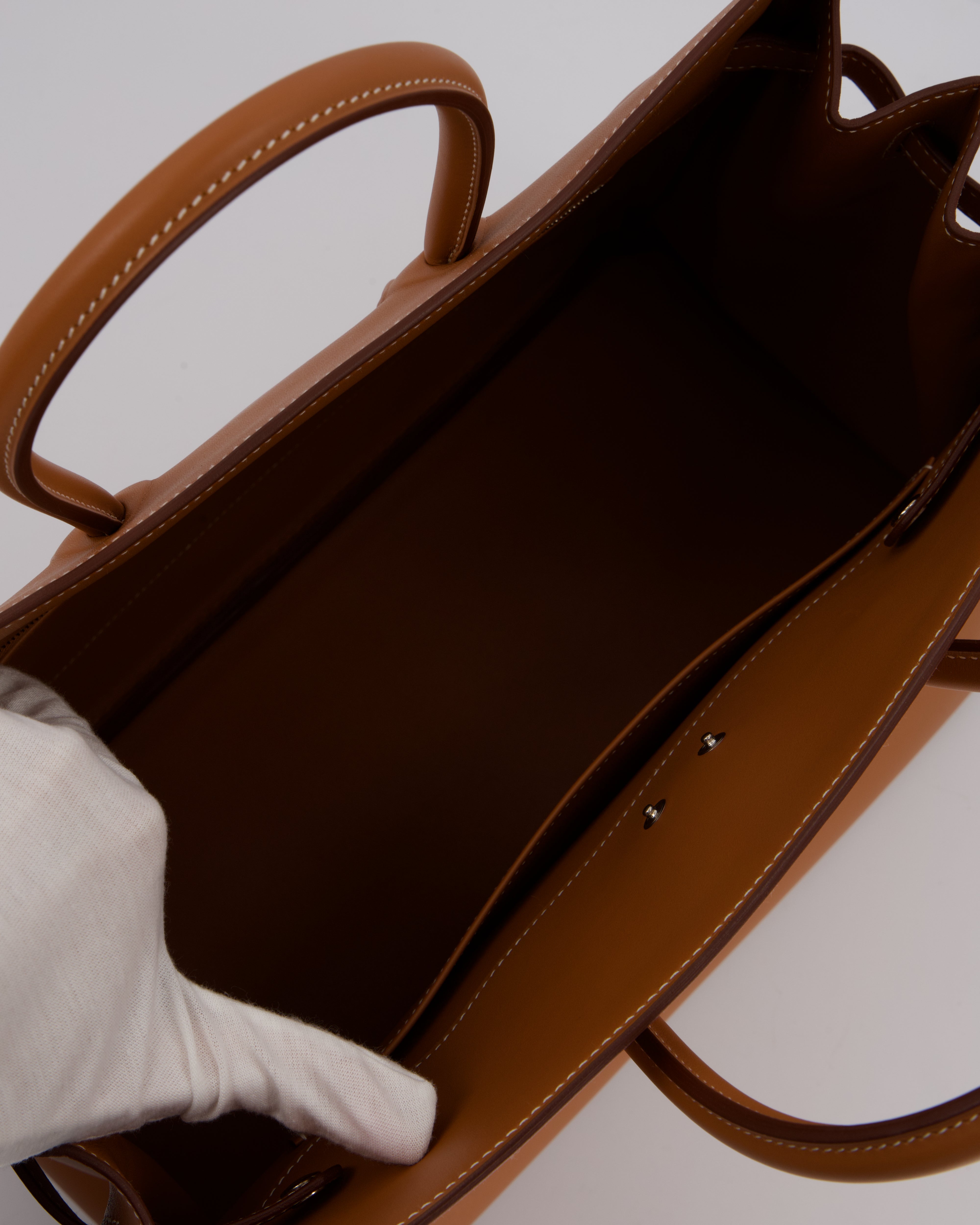 Hermès Birkin 35 Shadow in Gold Swift Leather and Palladium Hardware
