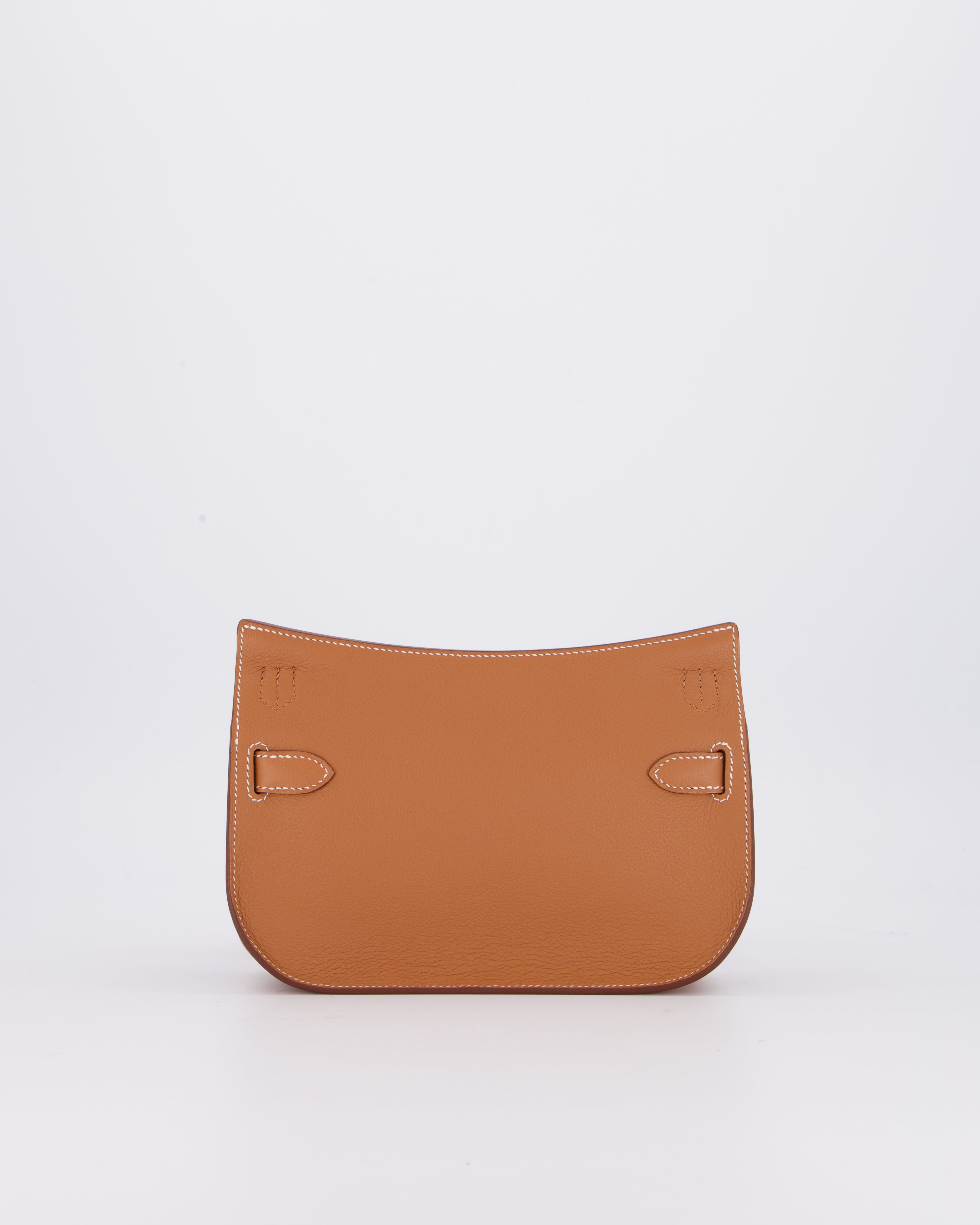 *RARE* Hermès Mini Jypsiere Bag in Gold Evercolour Leather with Gold Hardware