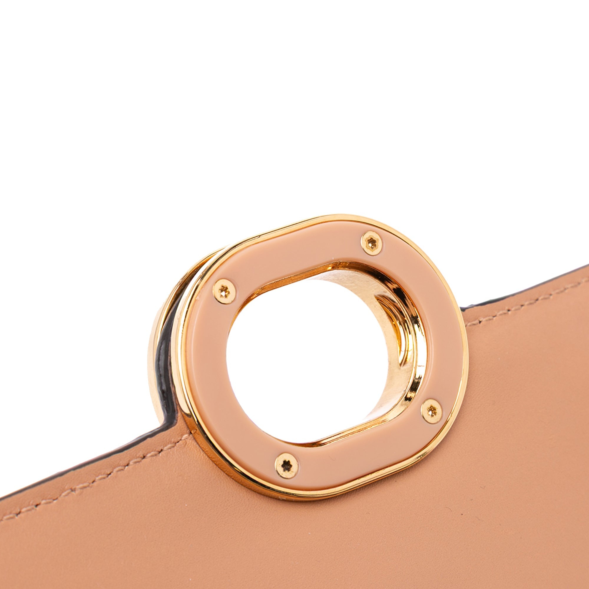 Deco Chain Flap Bag Mixed Matelasse Leather Small