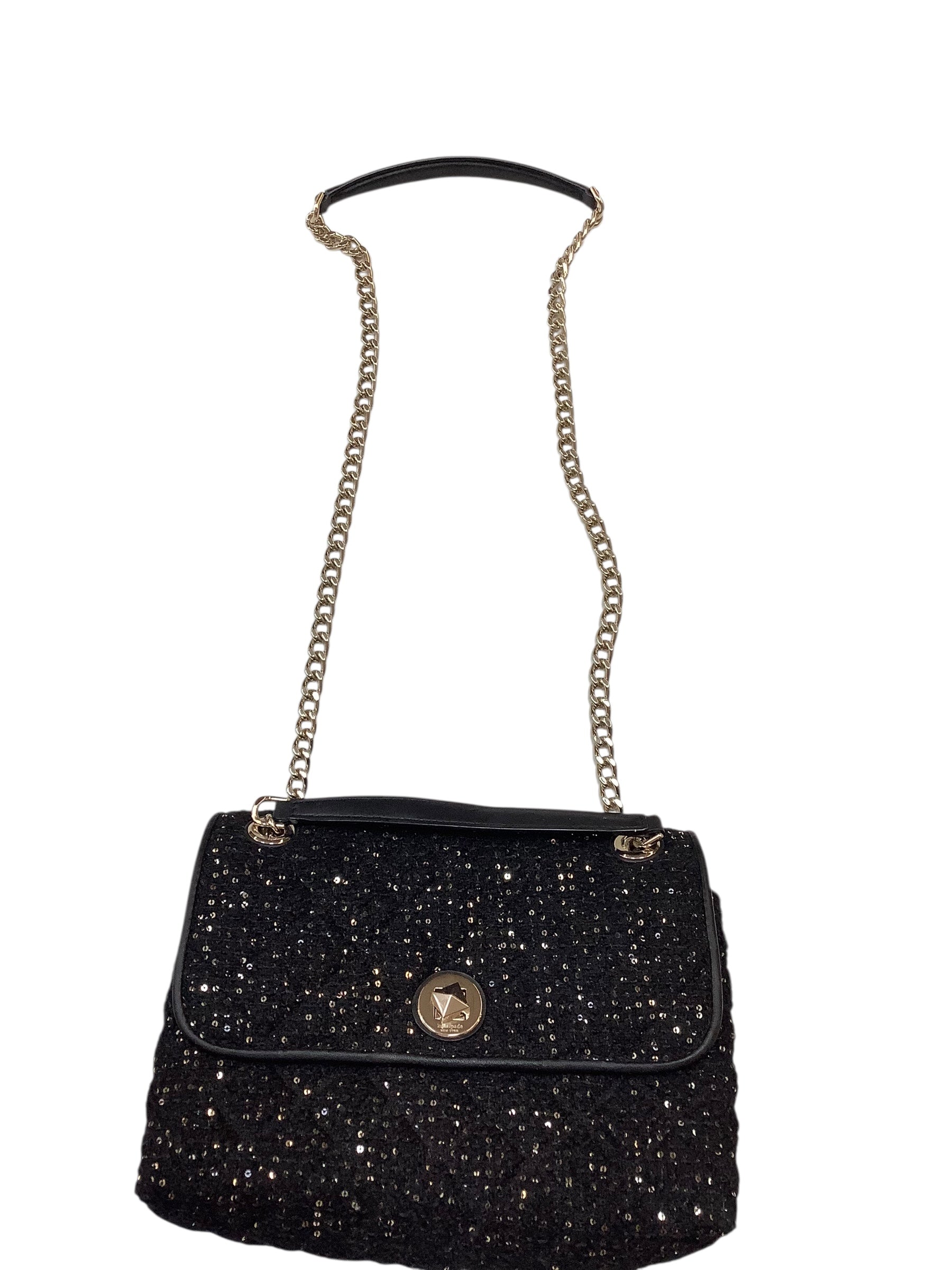 Handbag Designer By Kate Spade In Black, Size:Medium