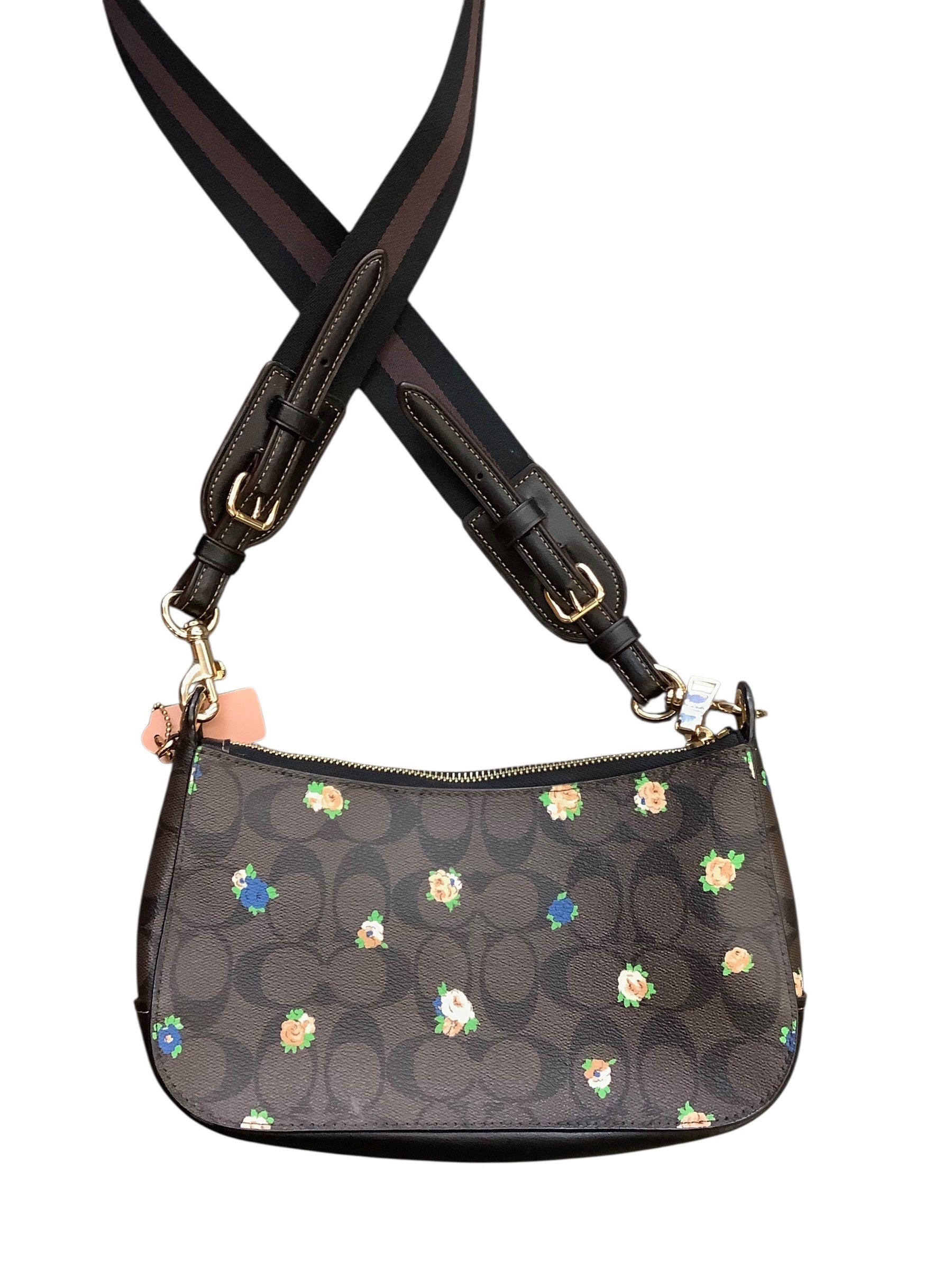 Handbag Designer By Coach In Brown, Size:Medium