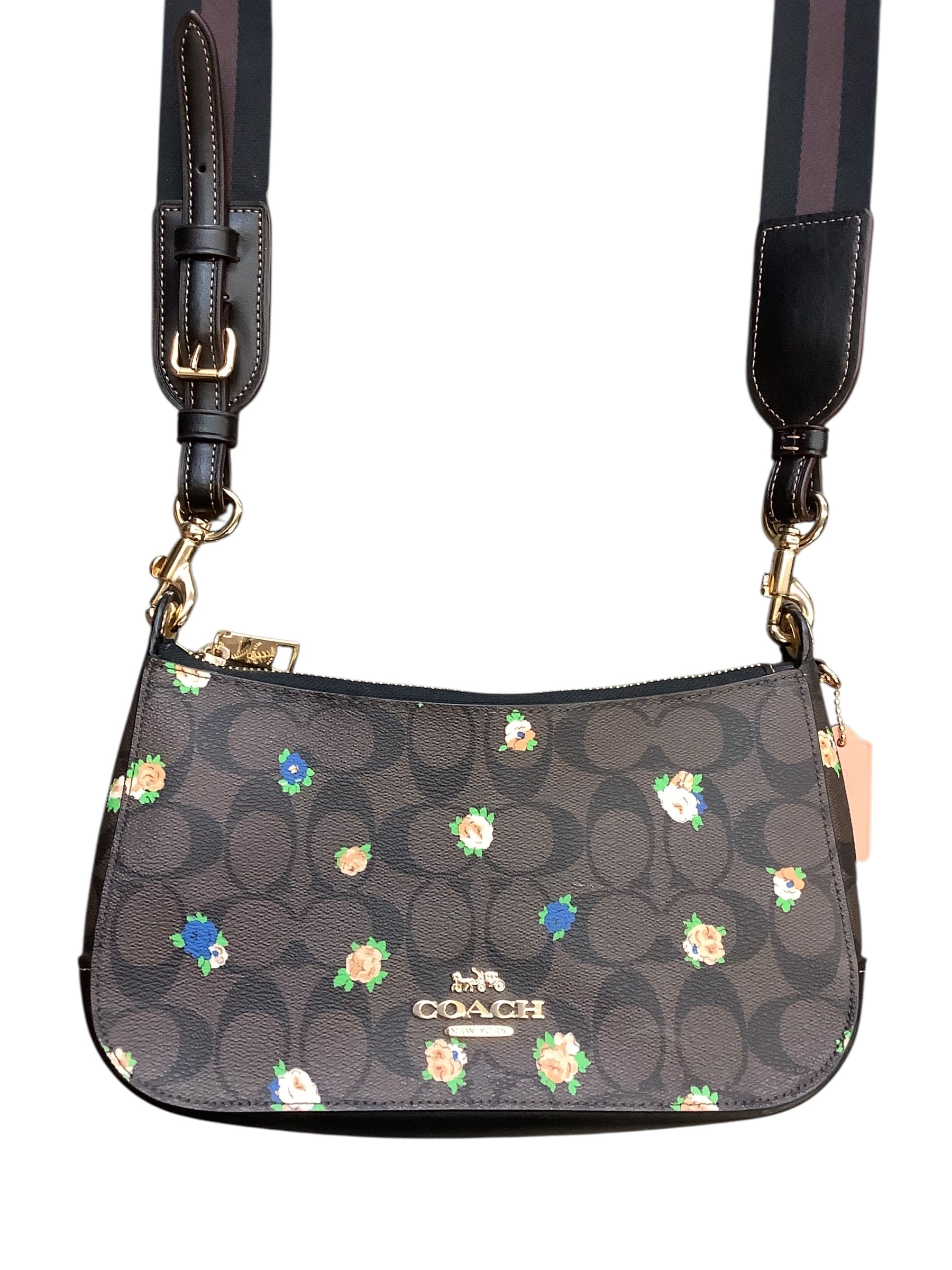 Handbag Designer By Coach In Brown, Size:Medium