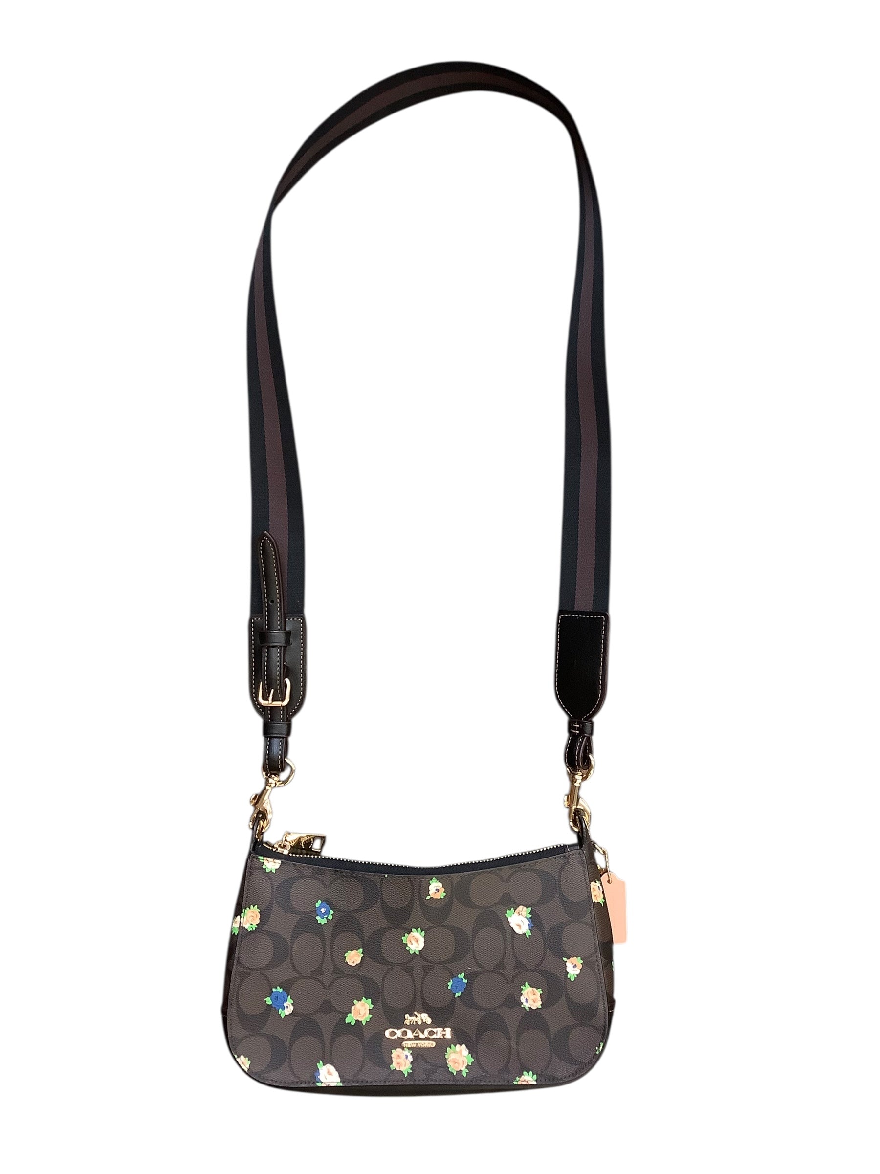 Handbag Designer By Coach In Brown, Size:Medium