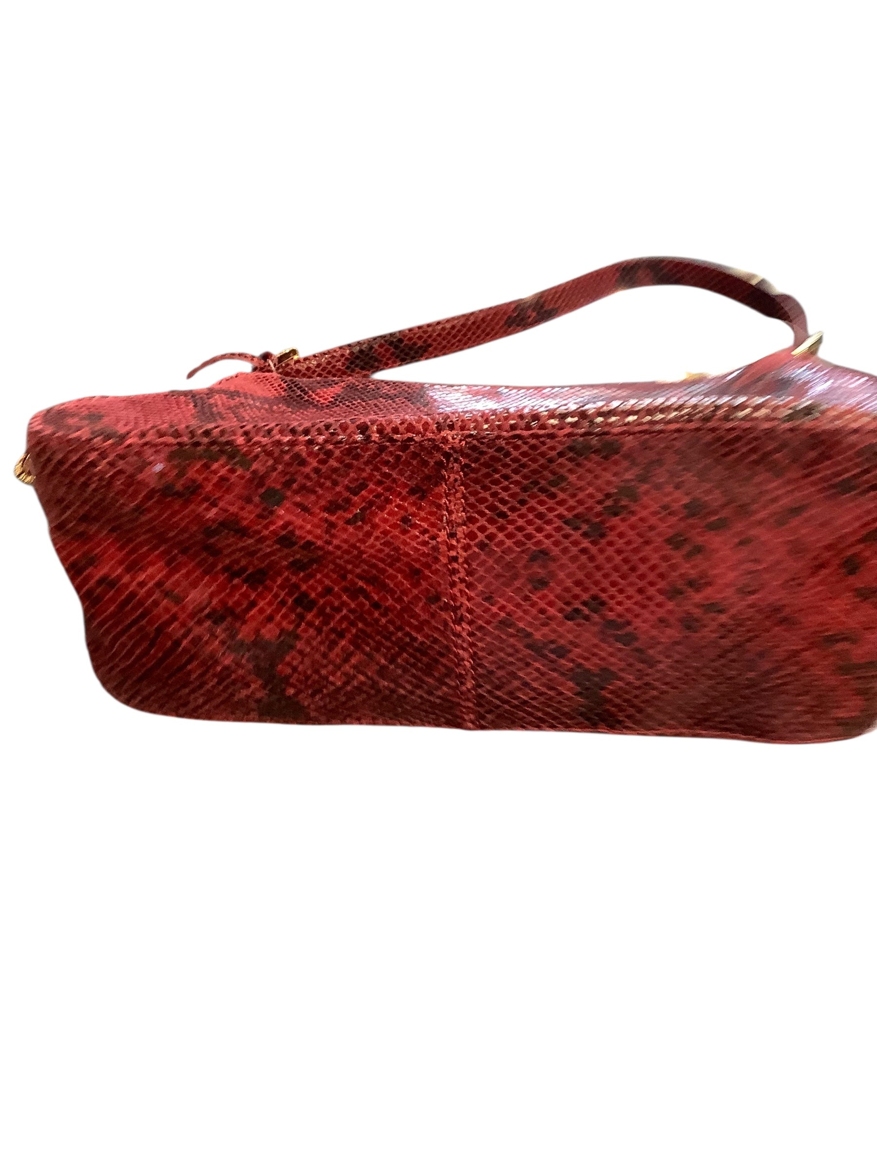 Handbag Designer By Michael Kors In Red, Size:Small