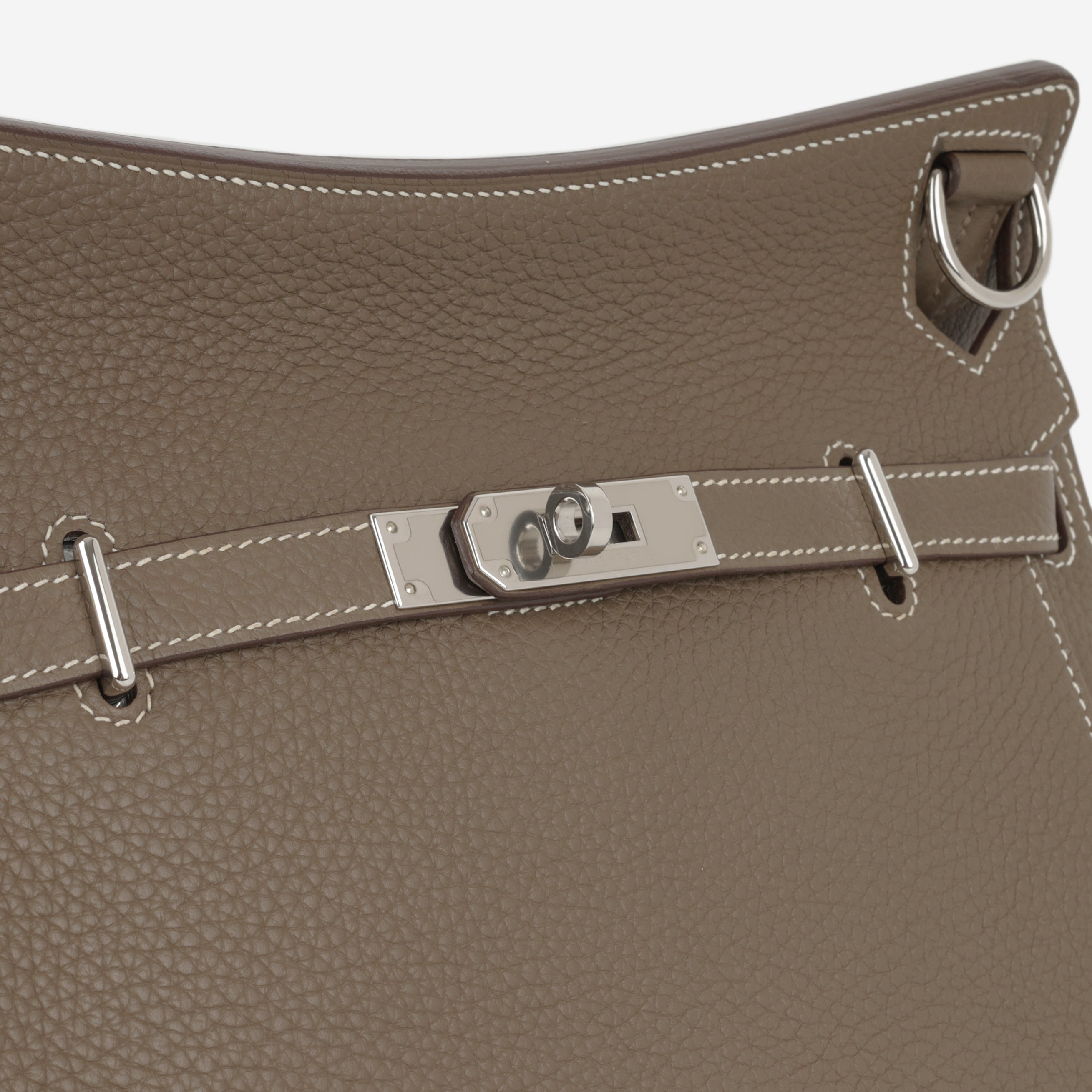 Hermès Jypsière 28 - Etoupe Clemence | Palladium Hardware