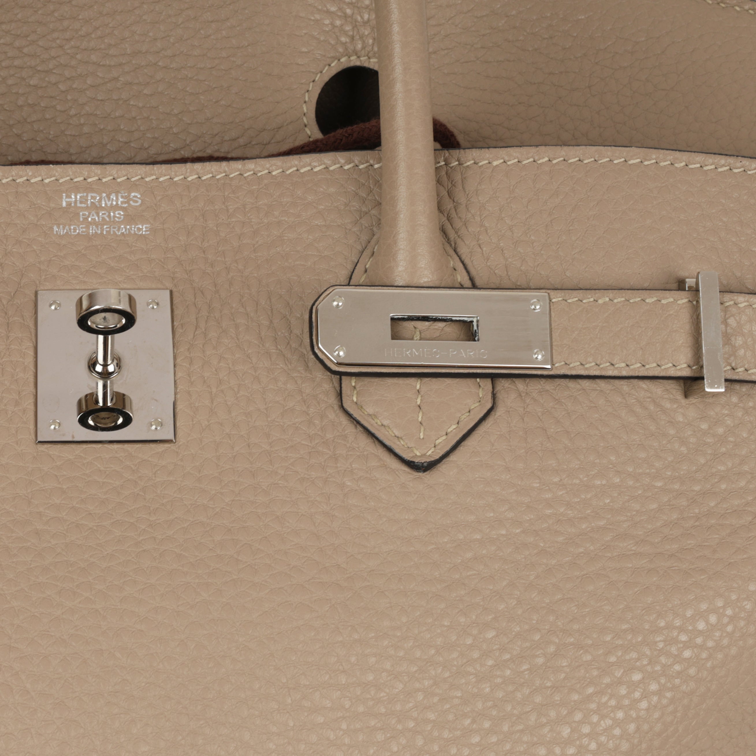 Birkin 40 - Gris Tourterelle | Palladium Hardware