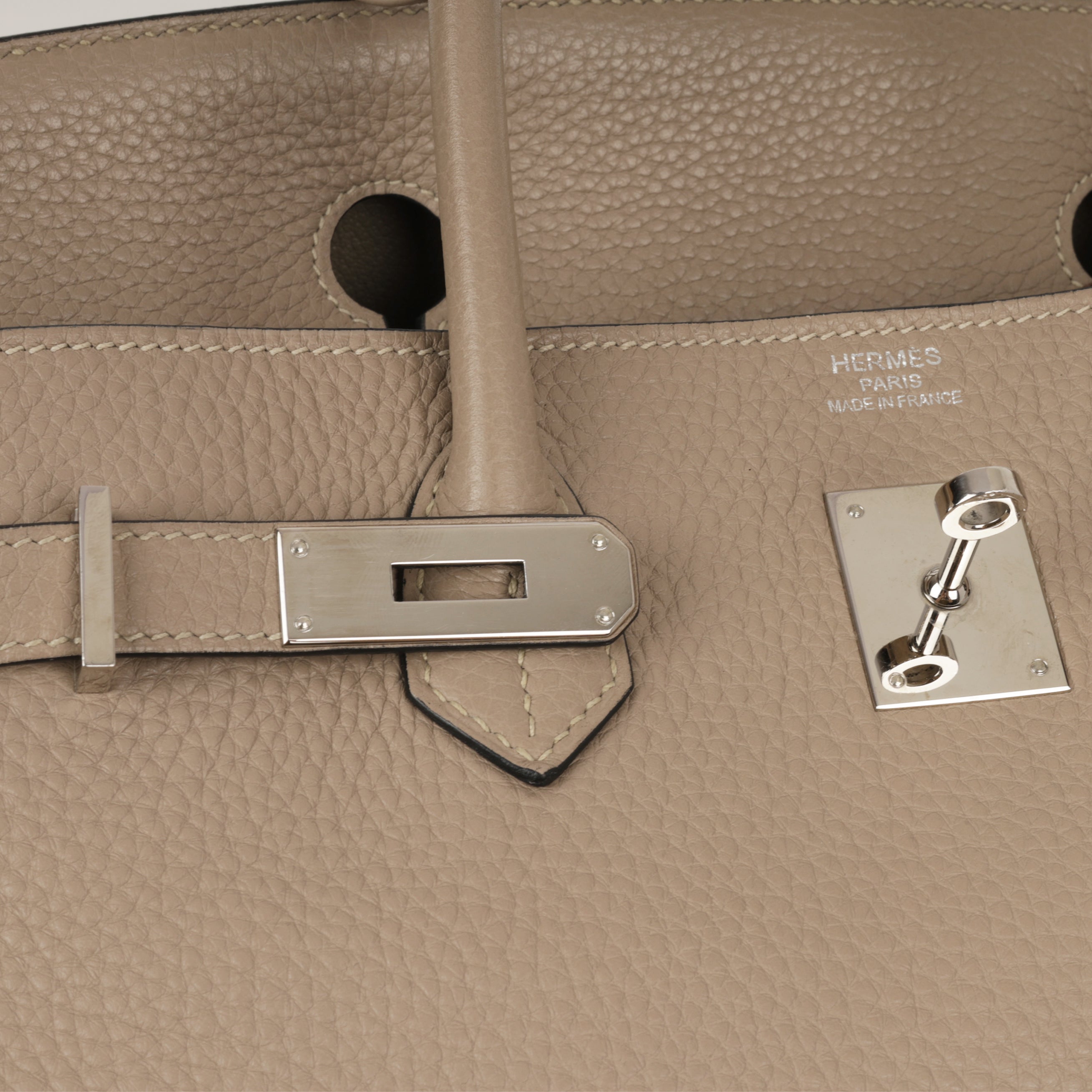 Birkin 40 - Gris Tourterelle | Palladium Hardware