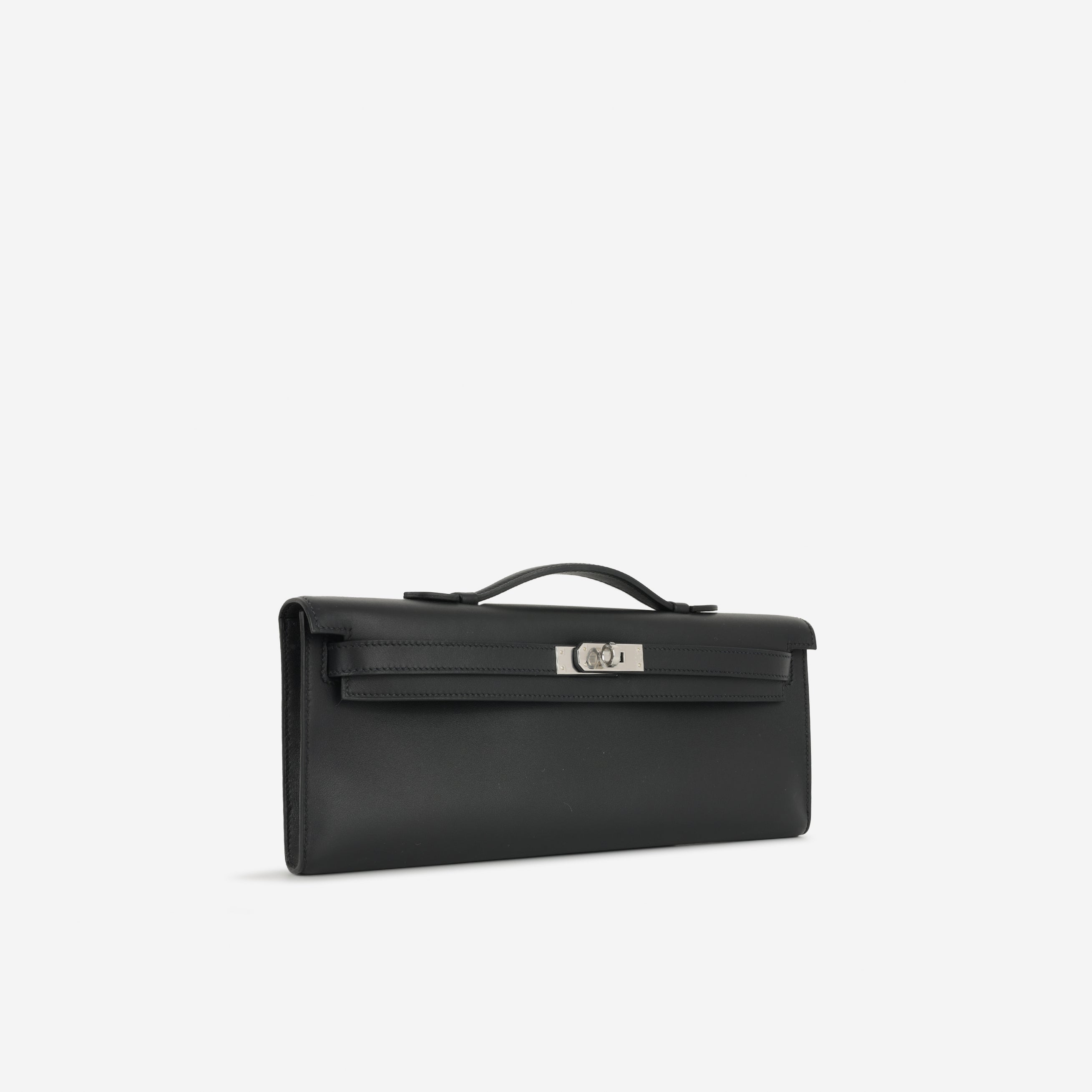 Hermès Kelly Cut - Noir Swift | Palladium Hardware