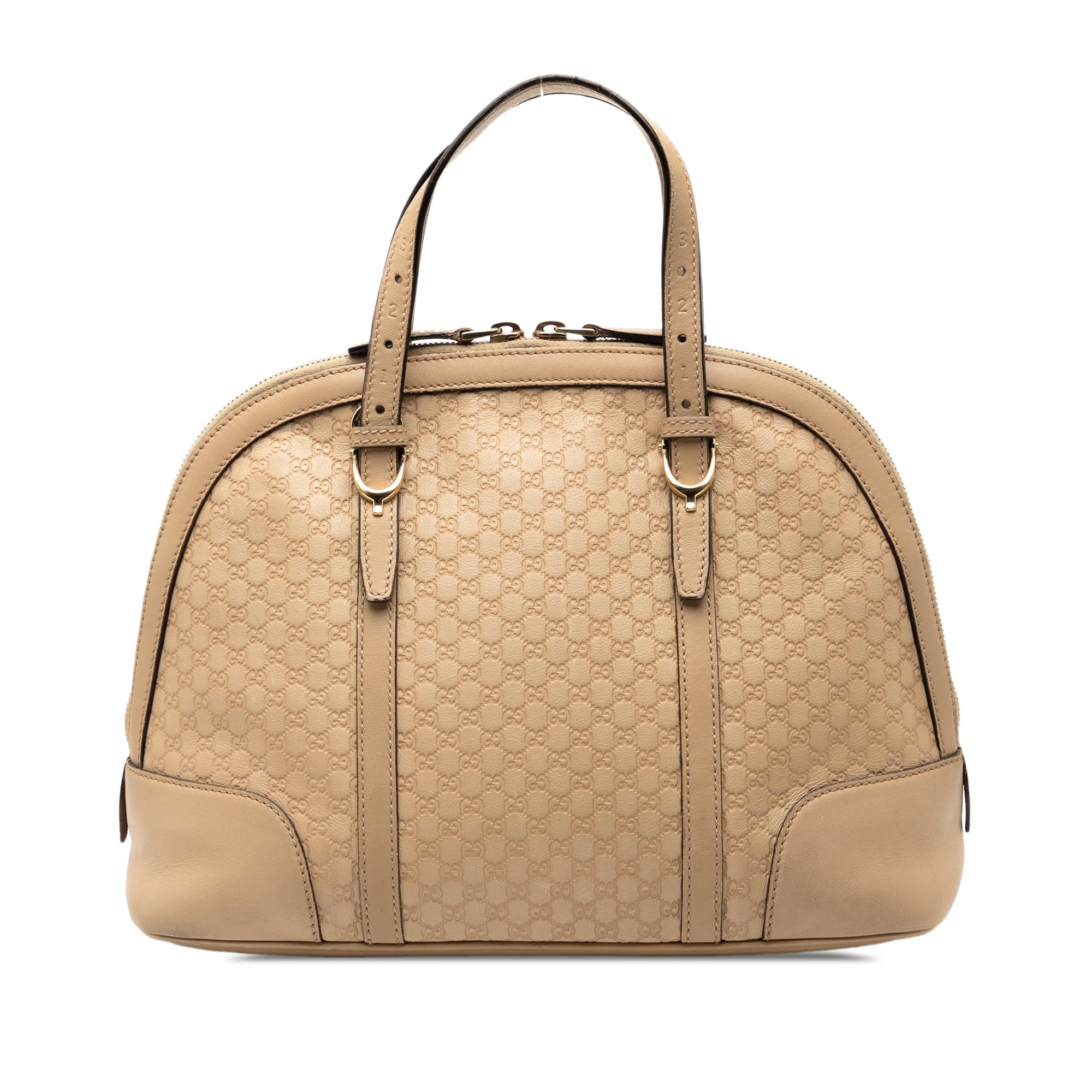 Nice Top Handle Bag Microguccissima Leather Medium