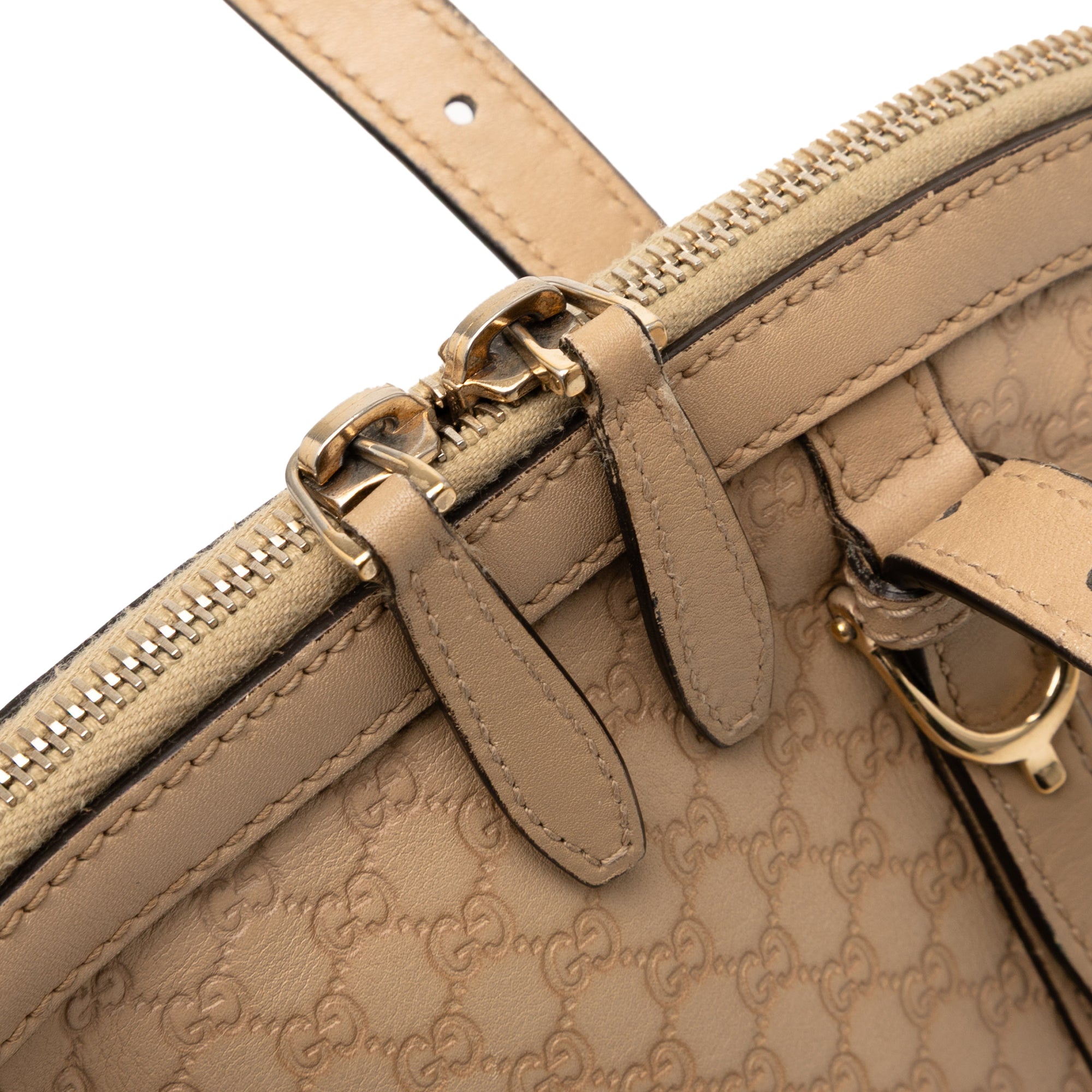Nice Top Handle Bag Microguccissima Leather Medium