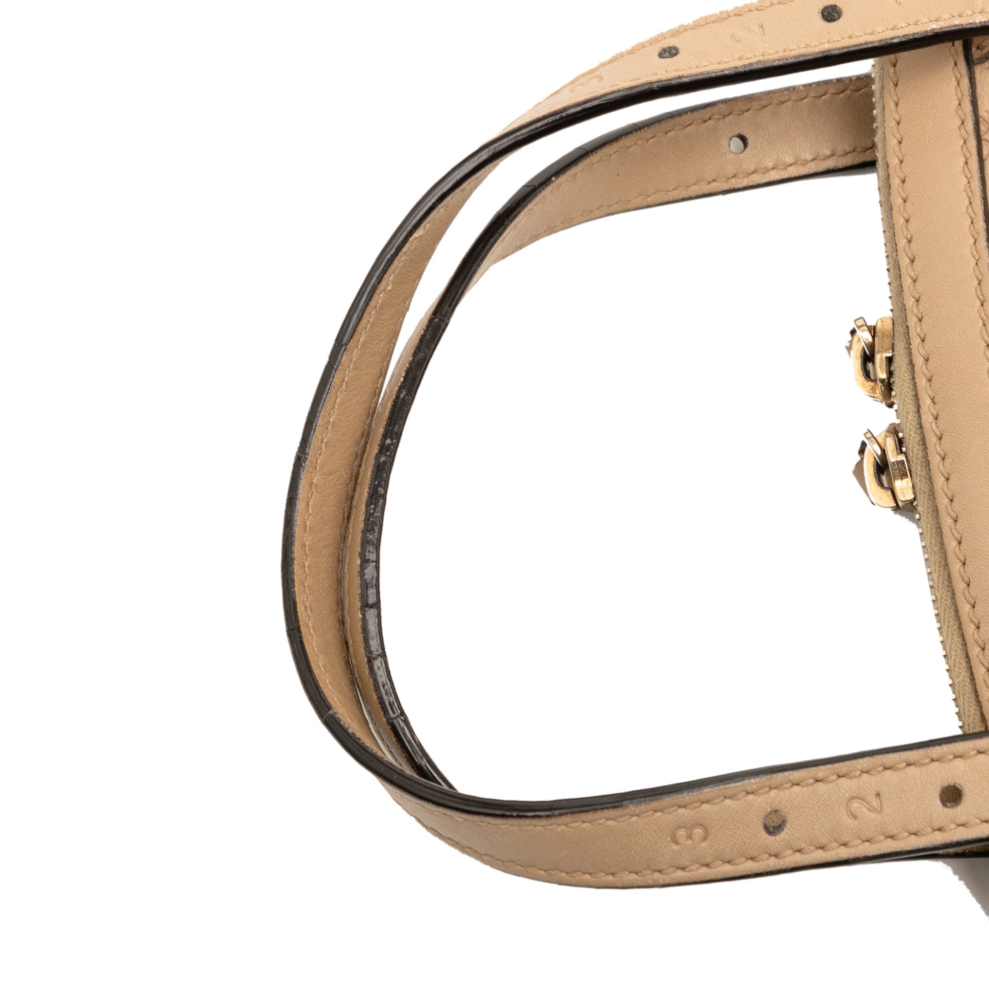 Nice Top Handle Bag Microguccissima Leather Medium