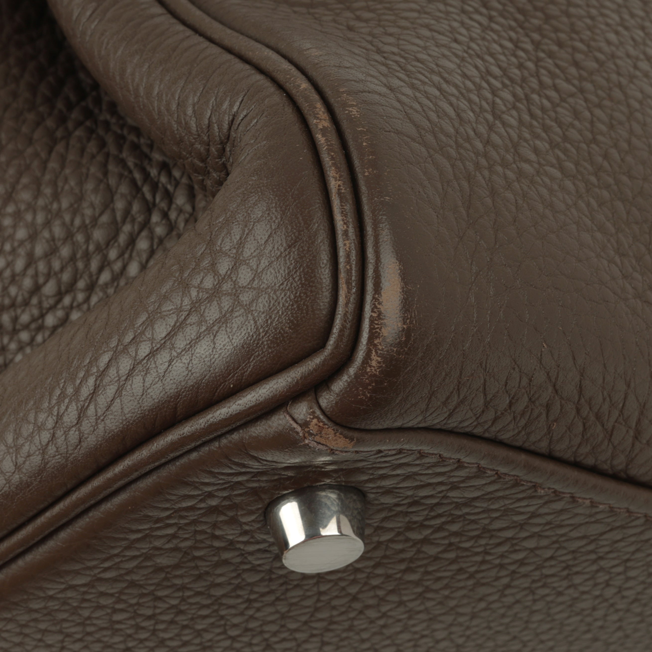 Hermès JPG Shoulder Kelly 42 - Ebene Clemence | Palladium Hardware