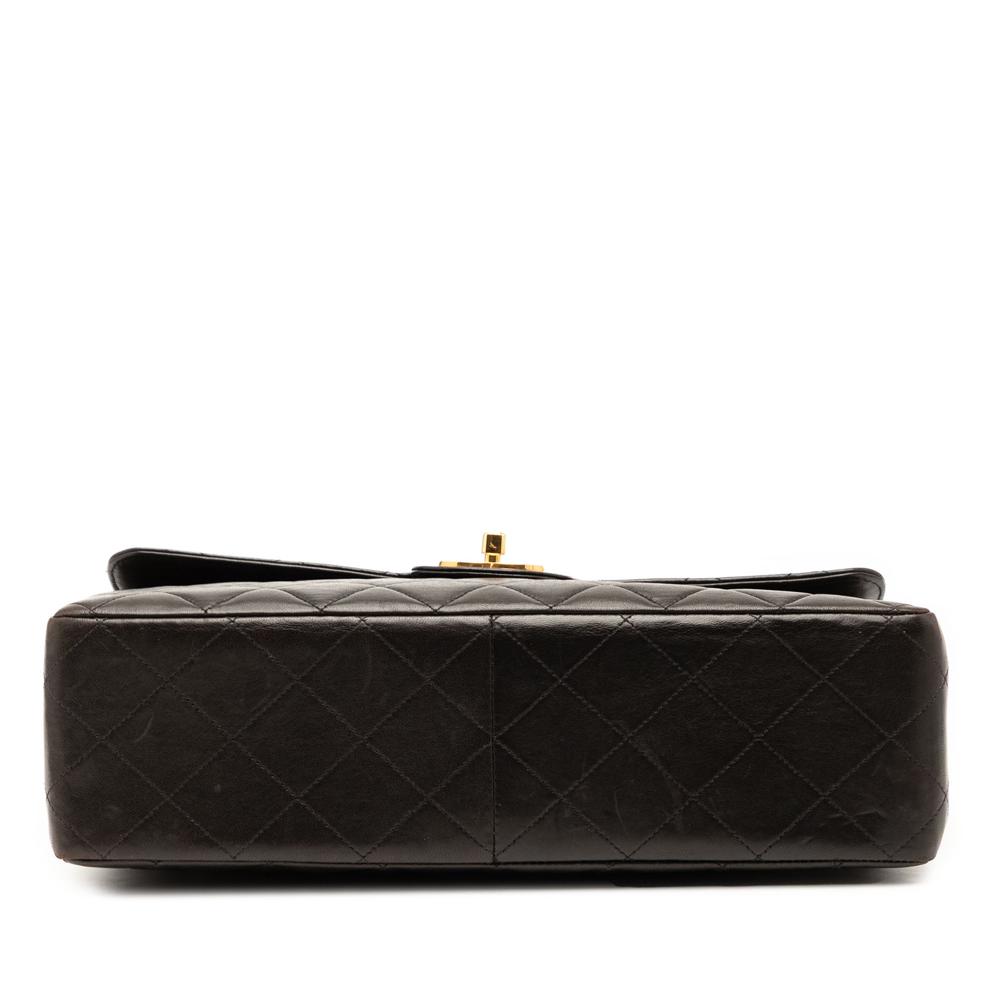 Vintage Classic Single Flap Bag Quilted Lambskin Jumbo