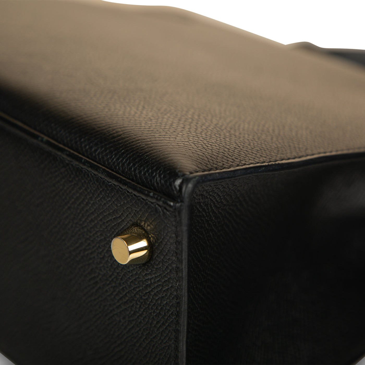 Kelly 25 - Black Epsom - GHW