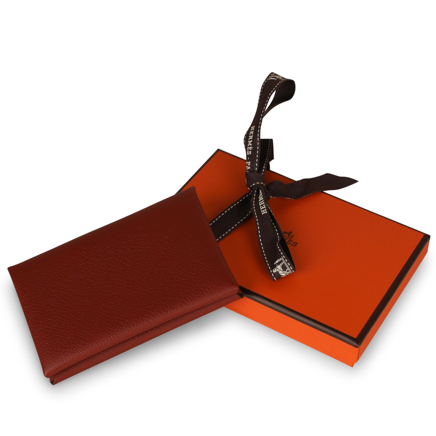 Calvi Card Holder  - Brique