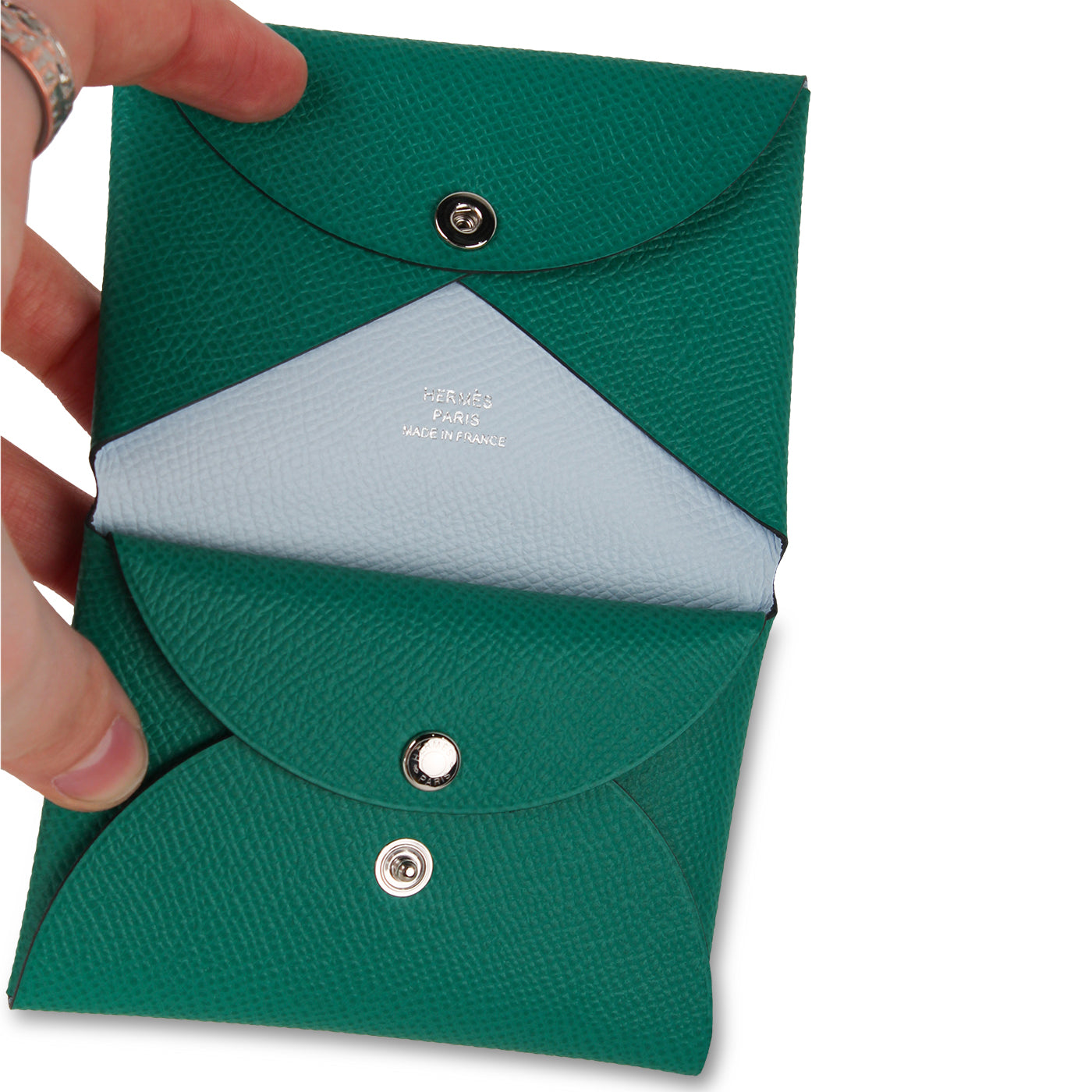 Calvi Card Holder  - Green