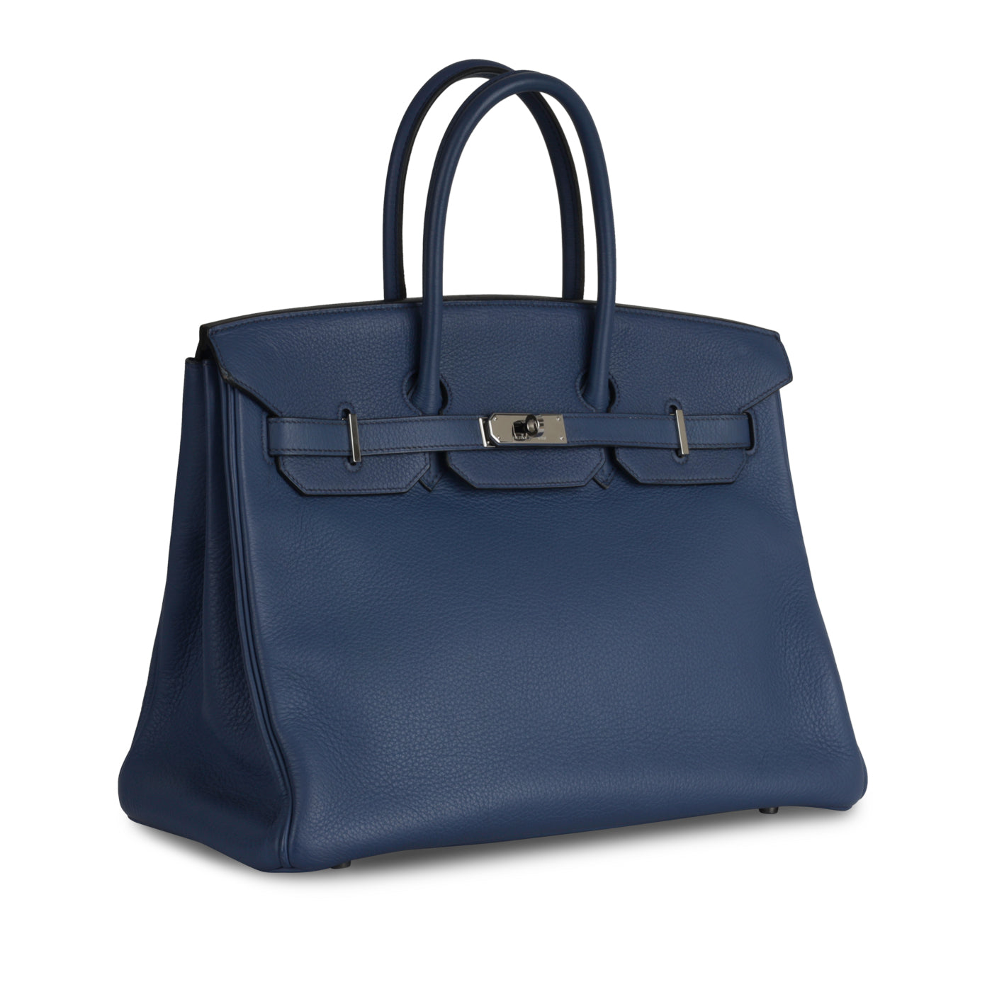 Birkin 35 - Blue De Malte