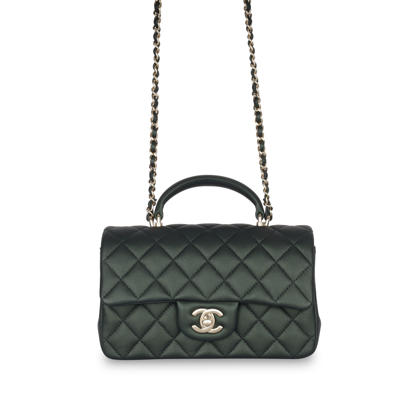 Classic Flap Bag - Mini Rectangular Top Handle