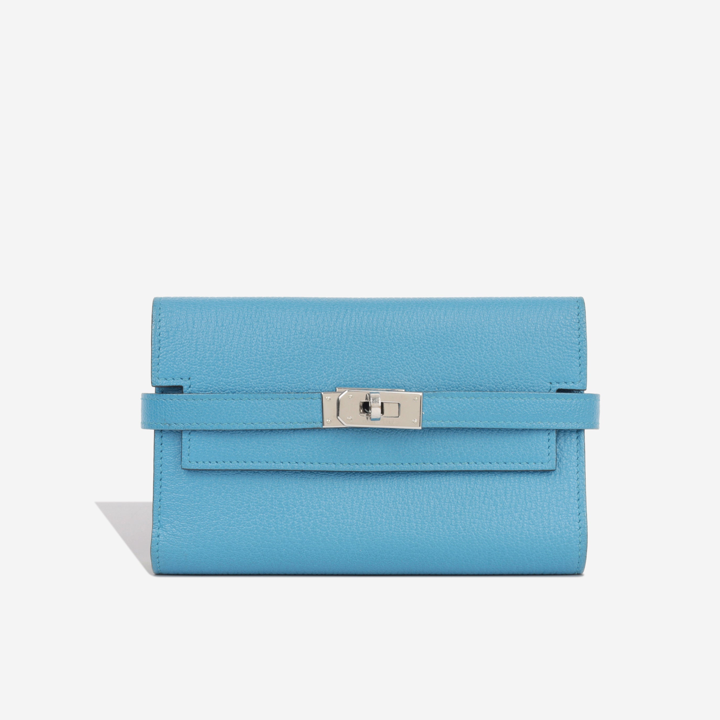 Kelly Depliant Wallet - Chevre
