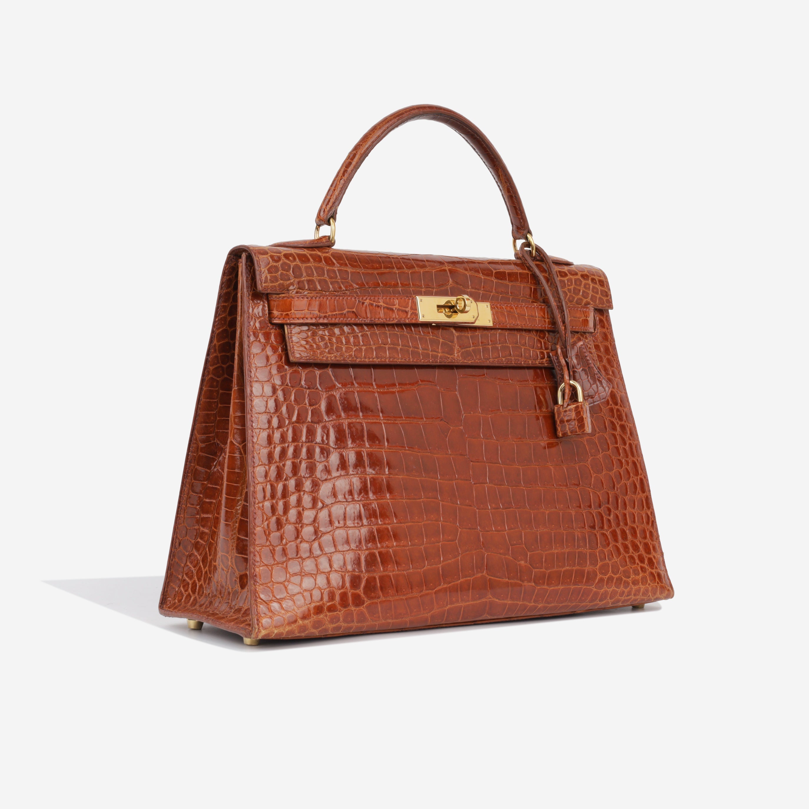 Vintage Kelly 32 - Crocodile