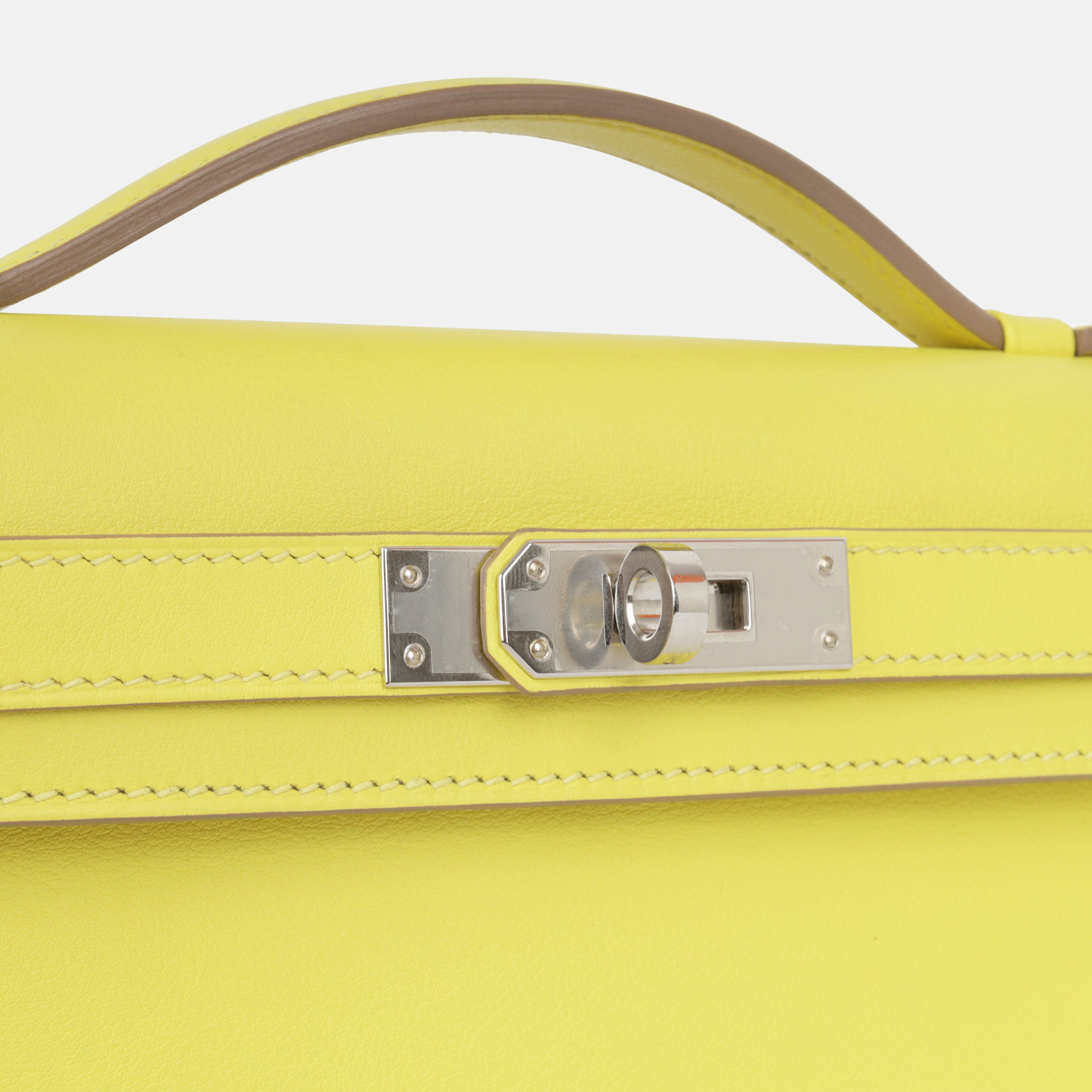 Kelly Cut Clutch - Lime
