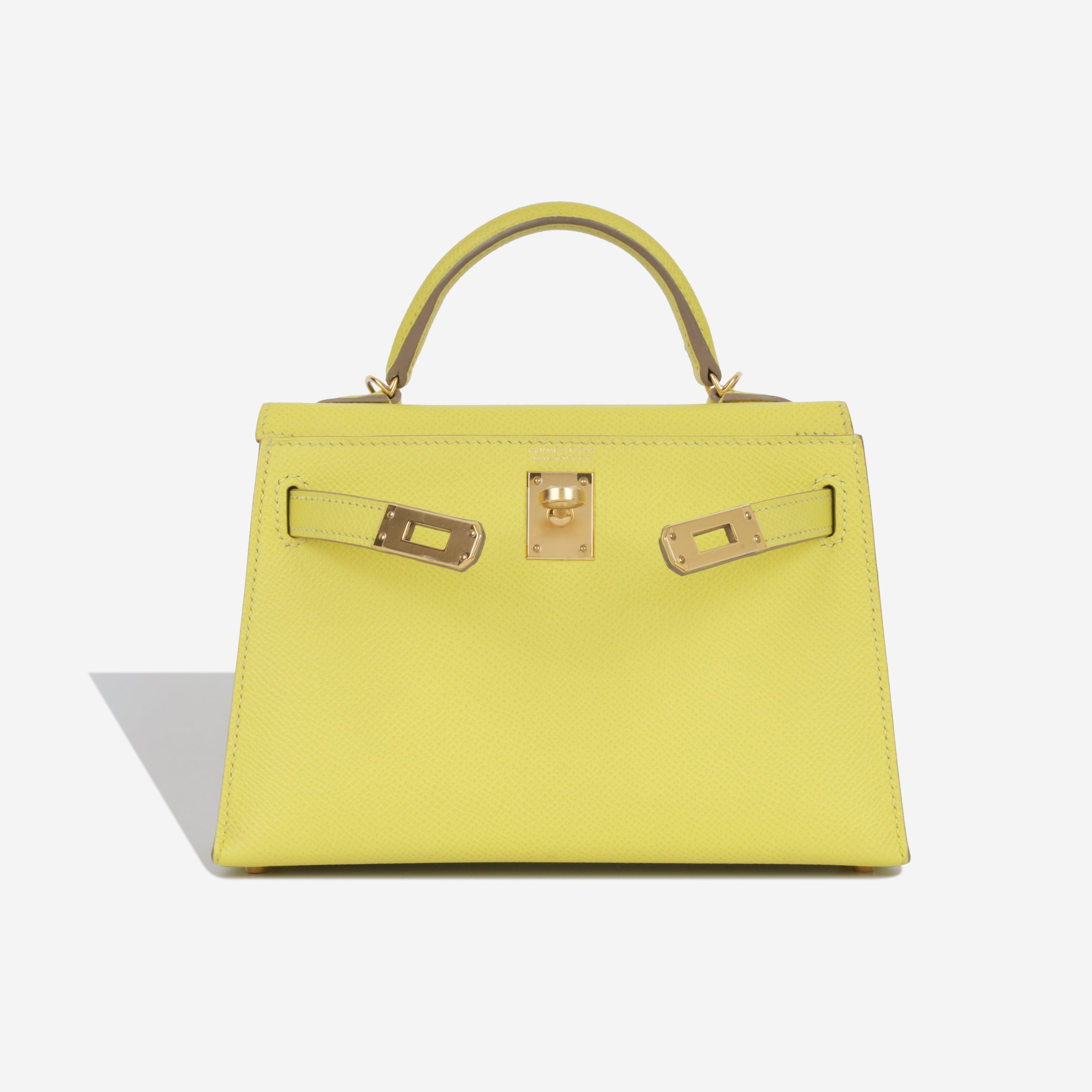 Mini Kelly - Lime Epsom GHW