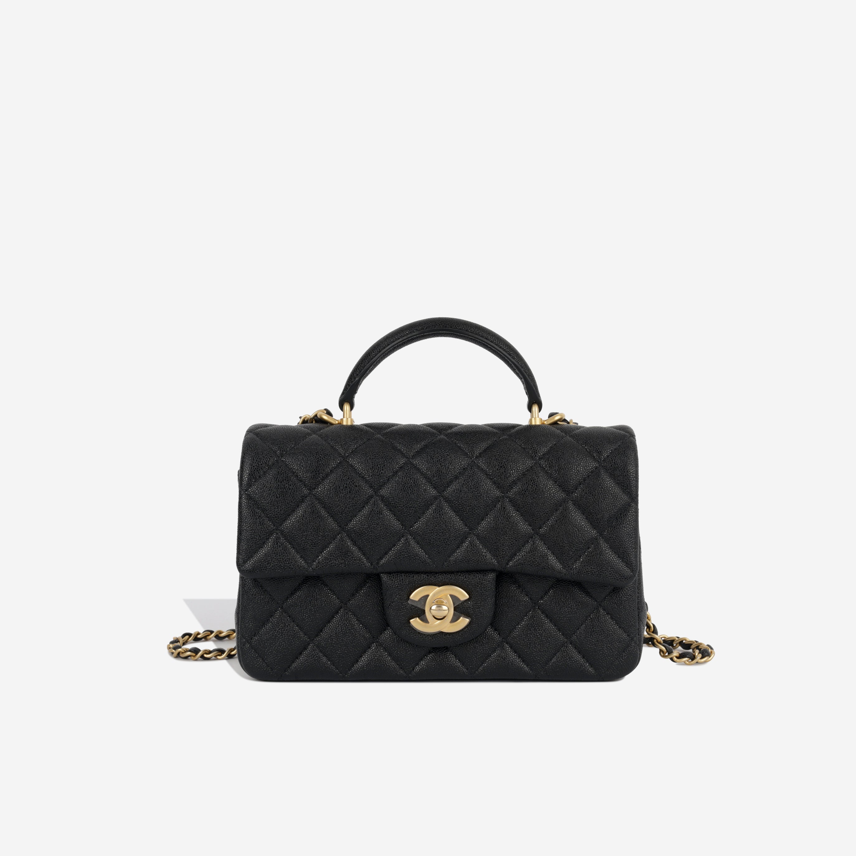 Classic Flap Bag - Mini Rectangular Top Handle
