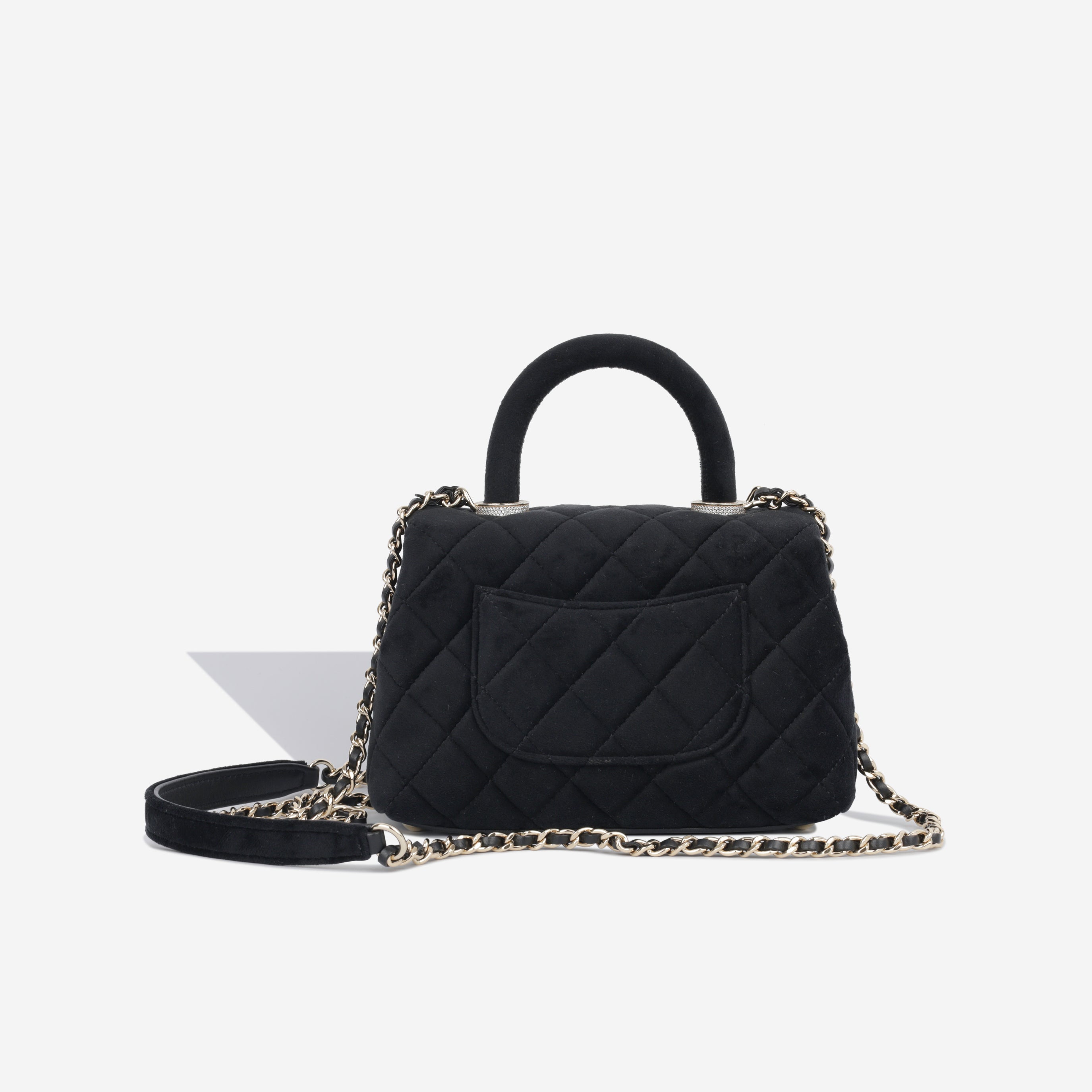 Mini Coco Handle - Velvet