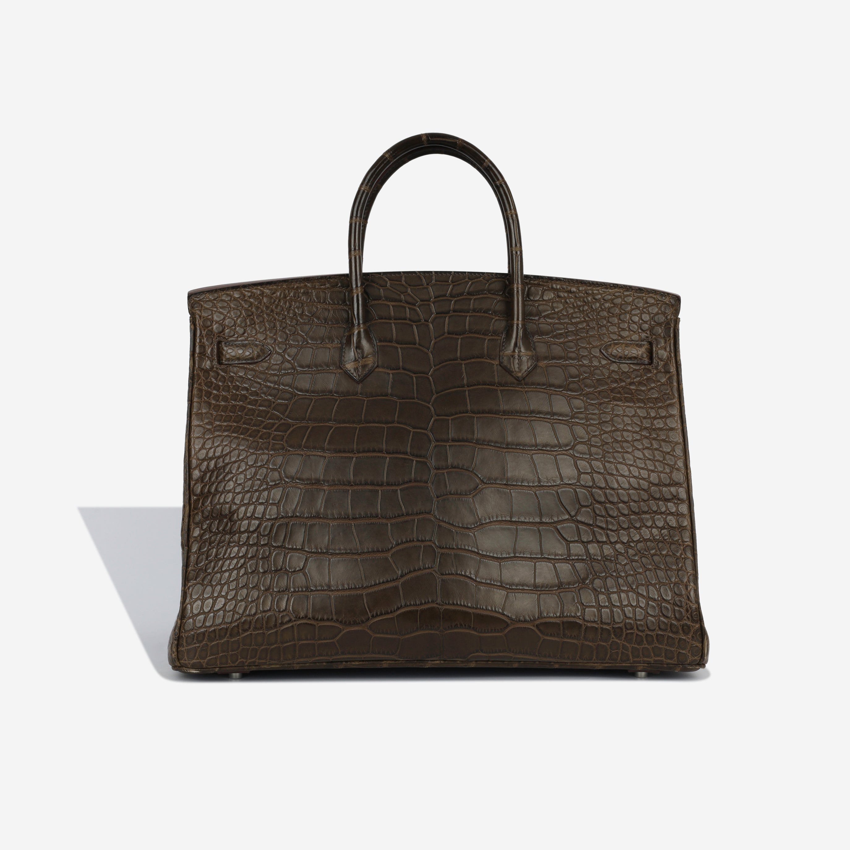 Birkin 40 - Havane Matte Croc