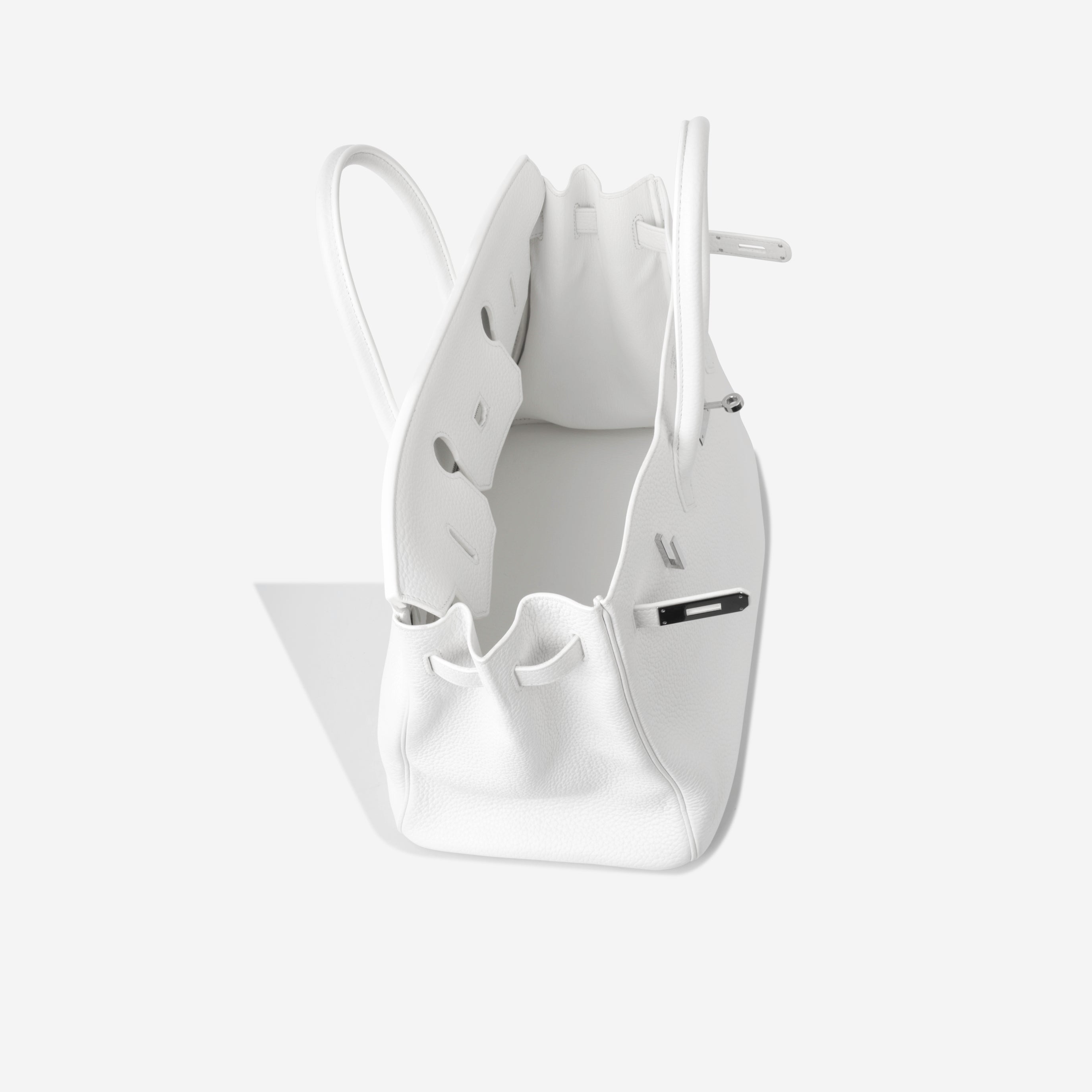Birkin 35 - Blanc Clemence