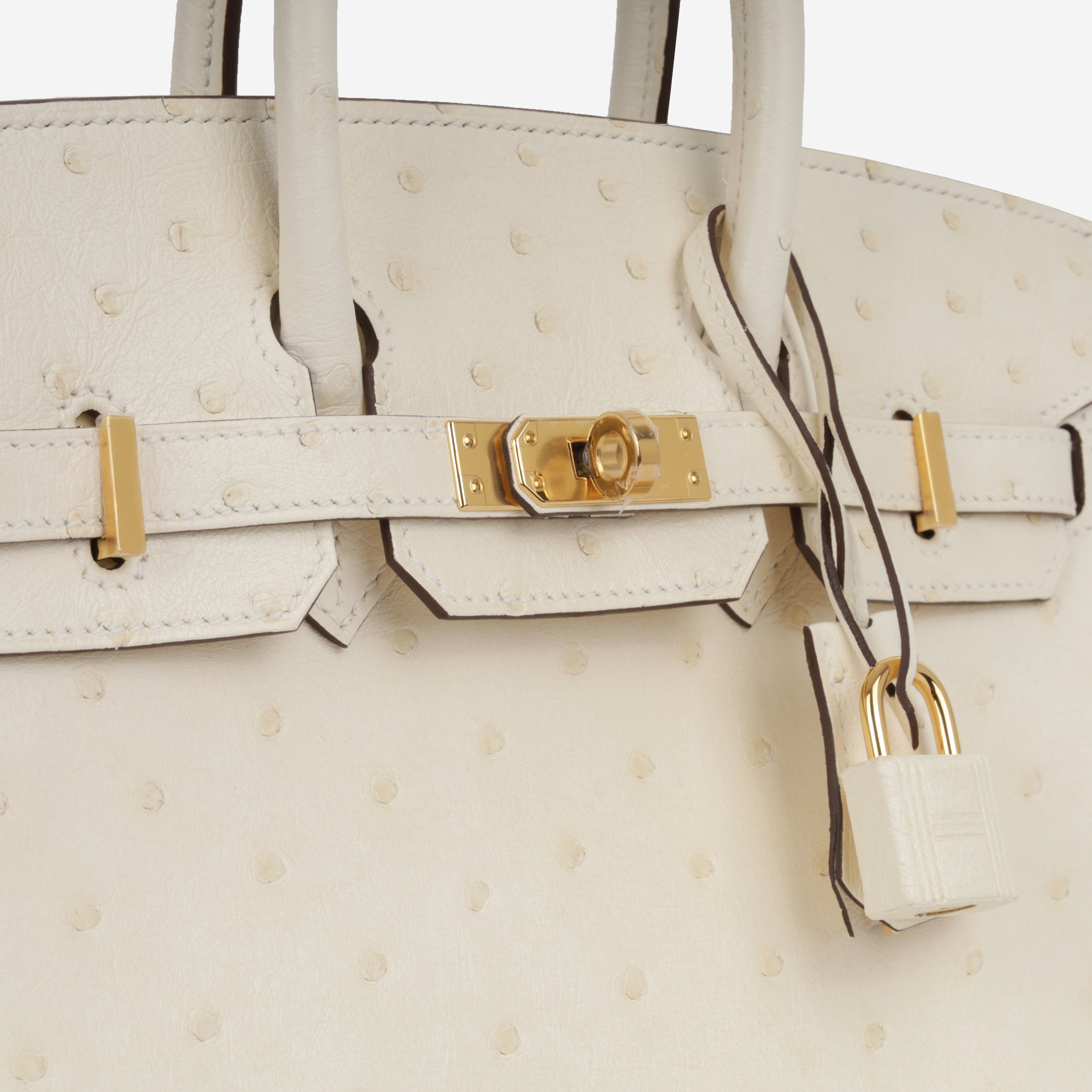 Birkin 25 - Nata Ostrich