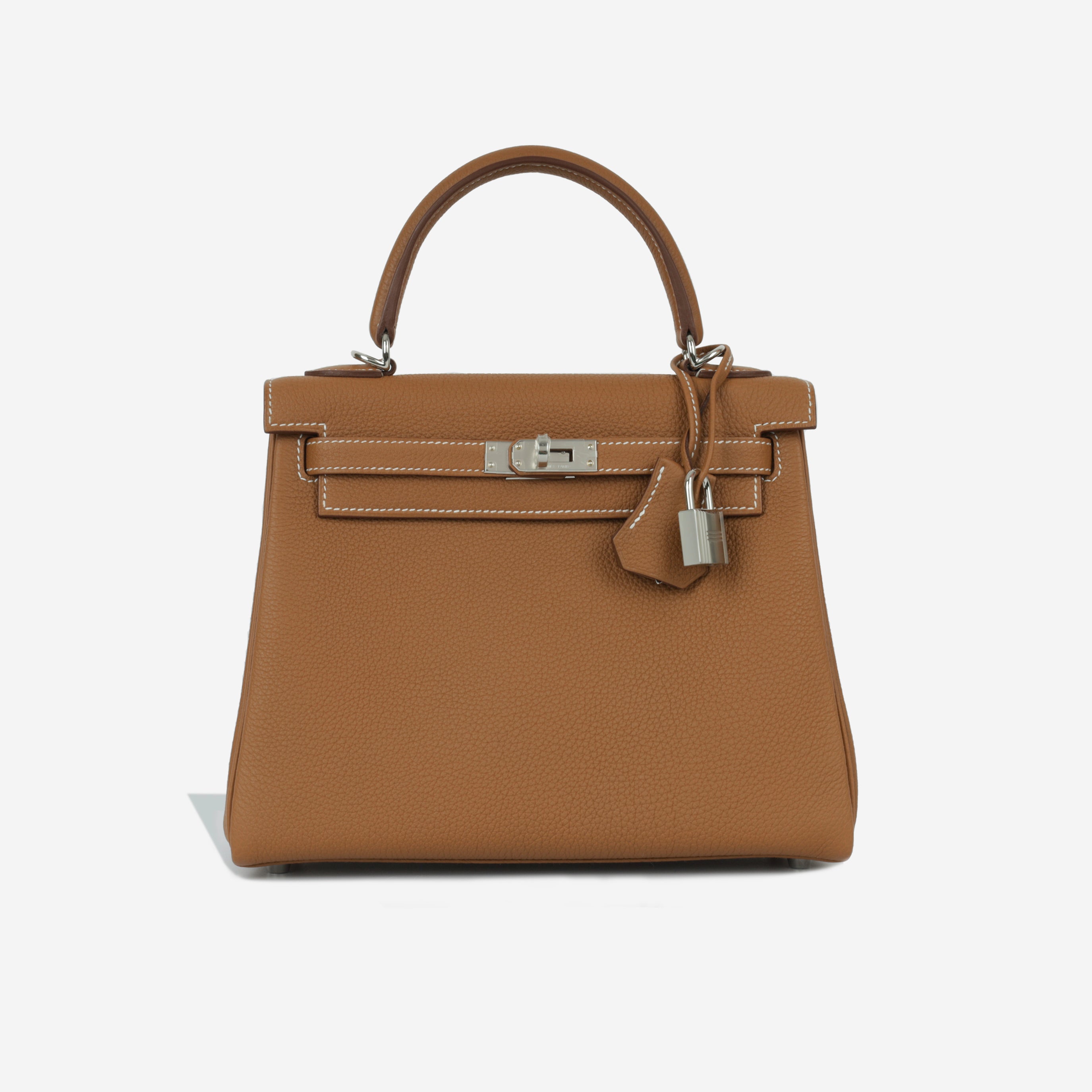 Kelly 25 - Gold Togo