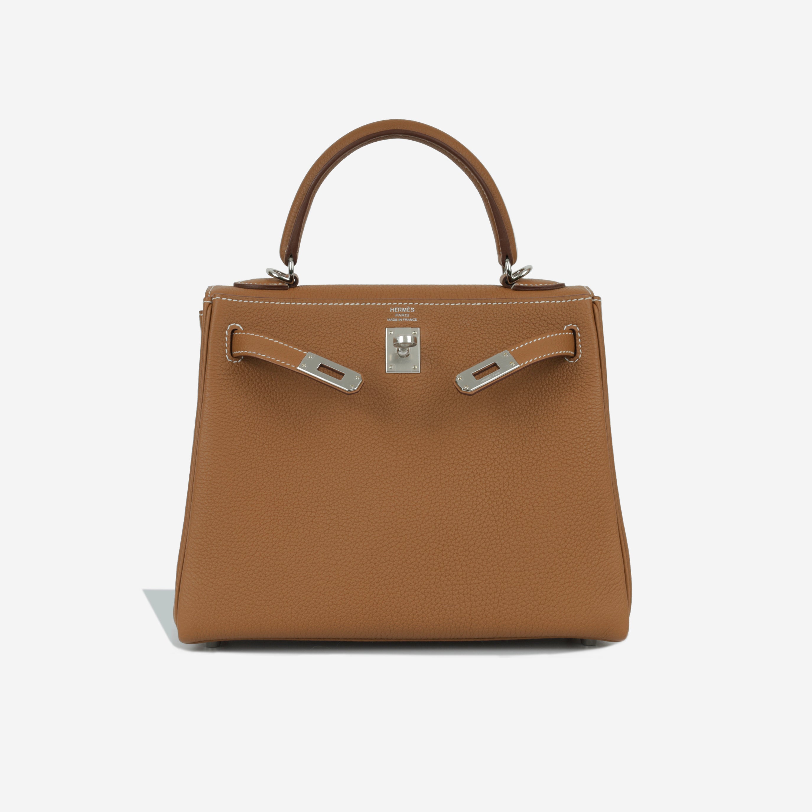 Kelly 25 - Gold Togo