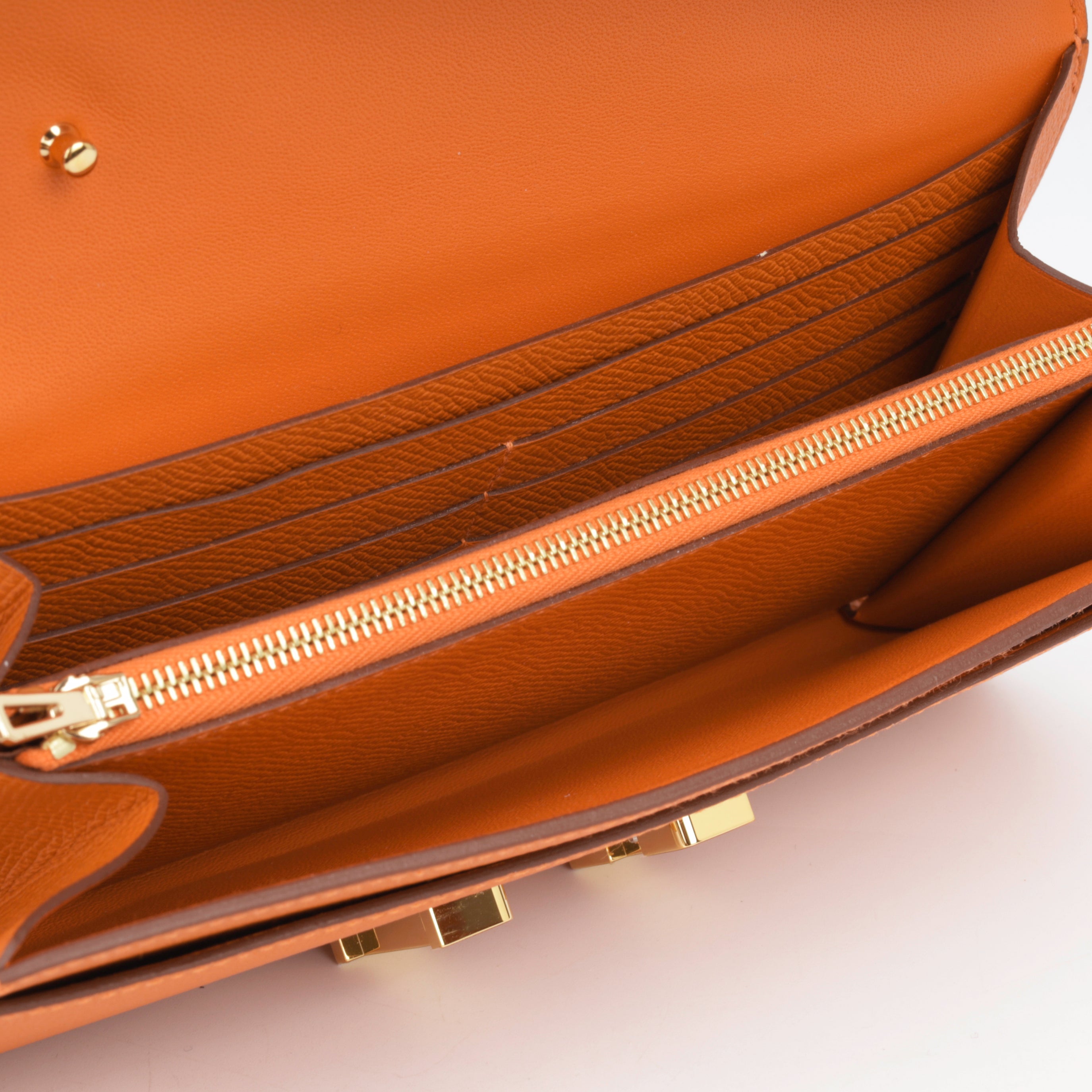 Constance To Go - Orange Epsom