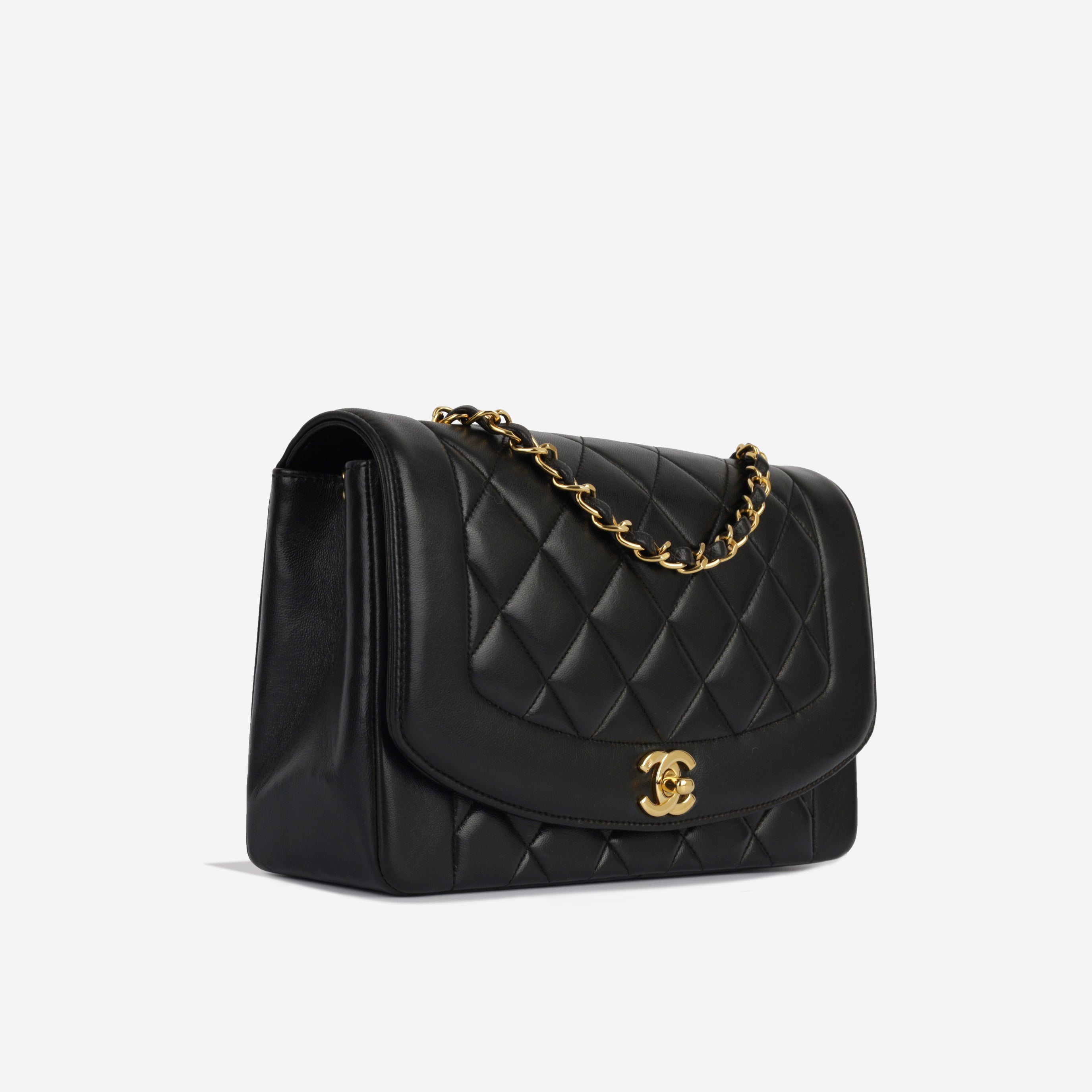 Vintage Medium Diana Flap Bag