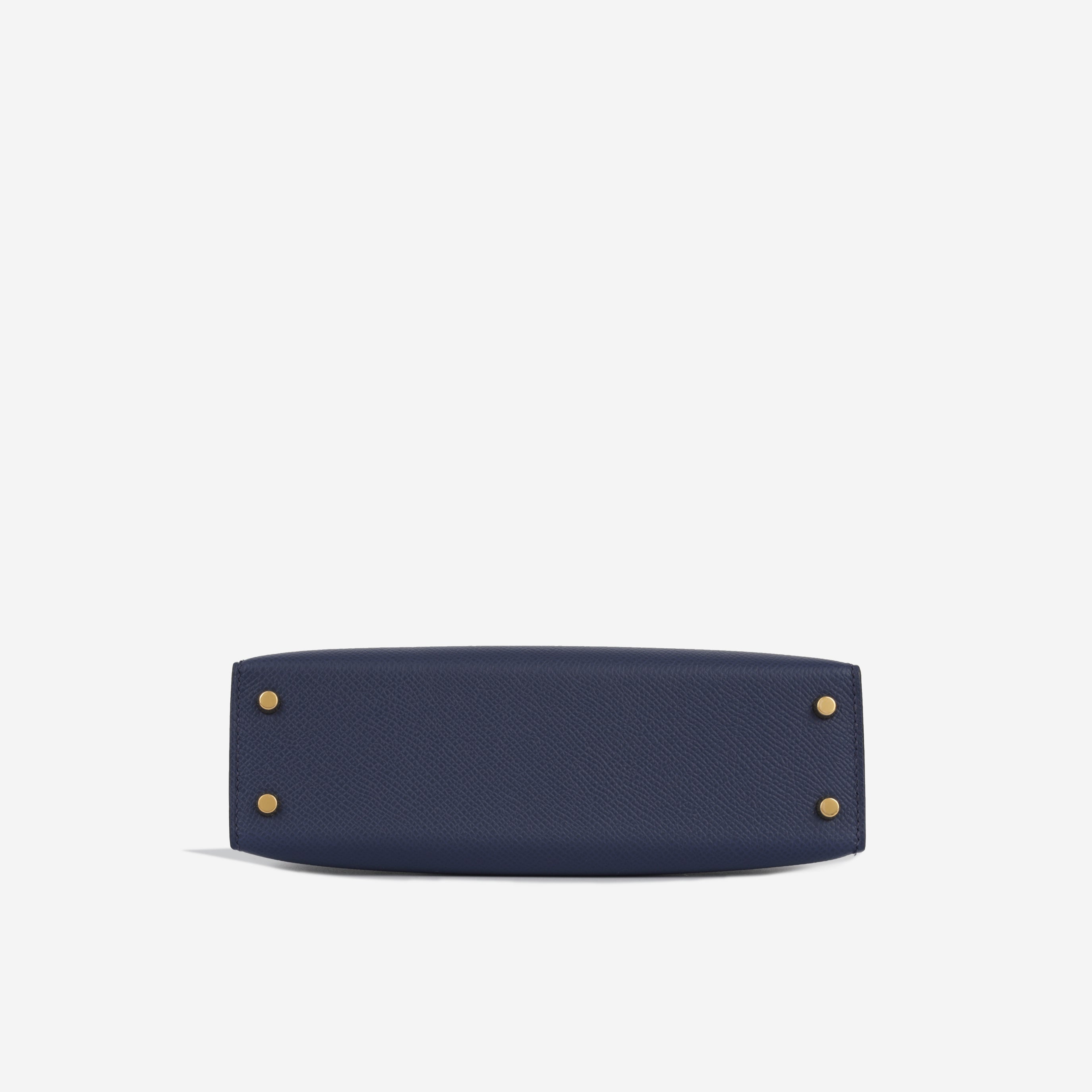 Mini Kelly - Blue Navy Epsom