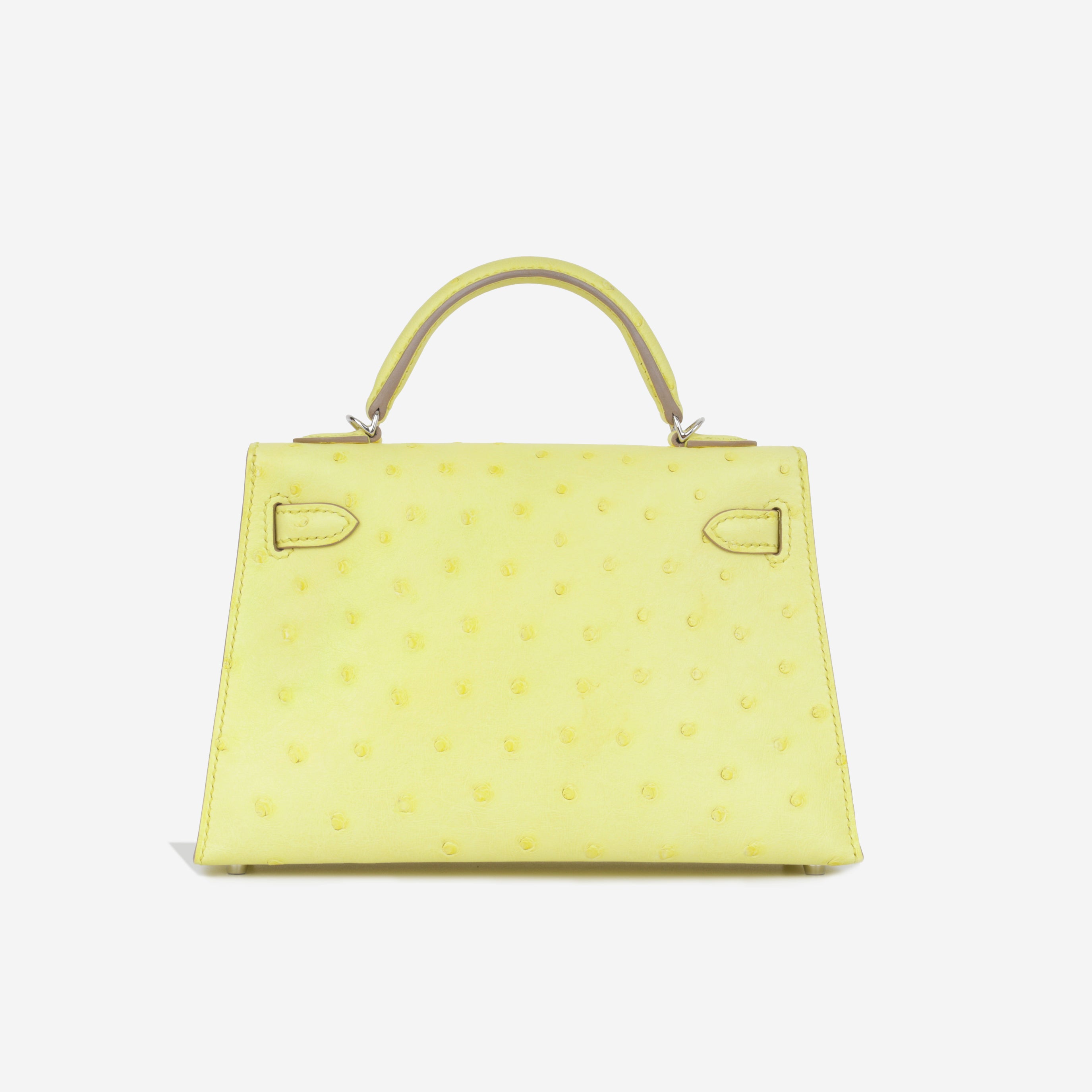 Mini Kelly  - Limoncello Ostrich