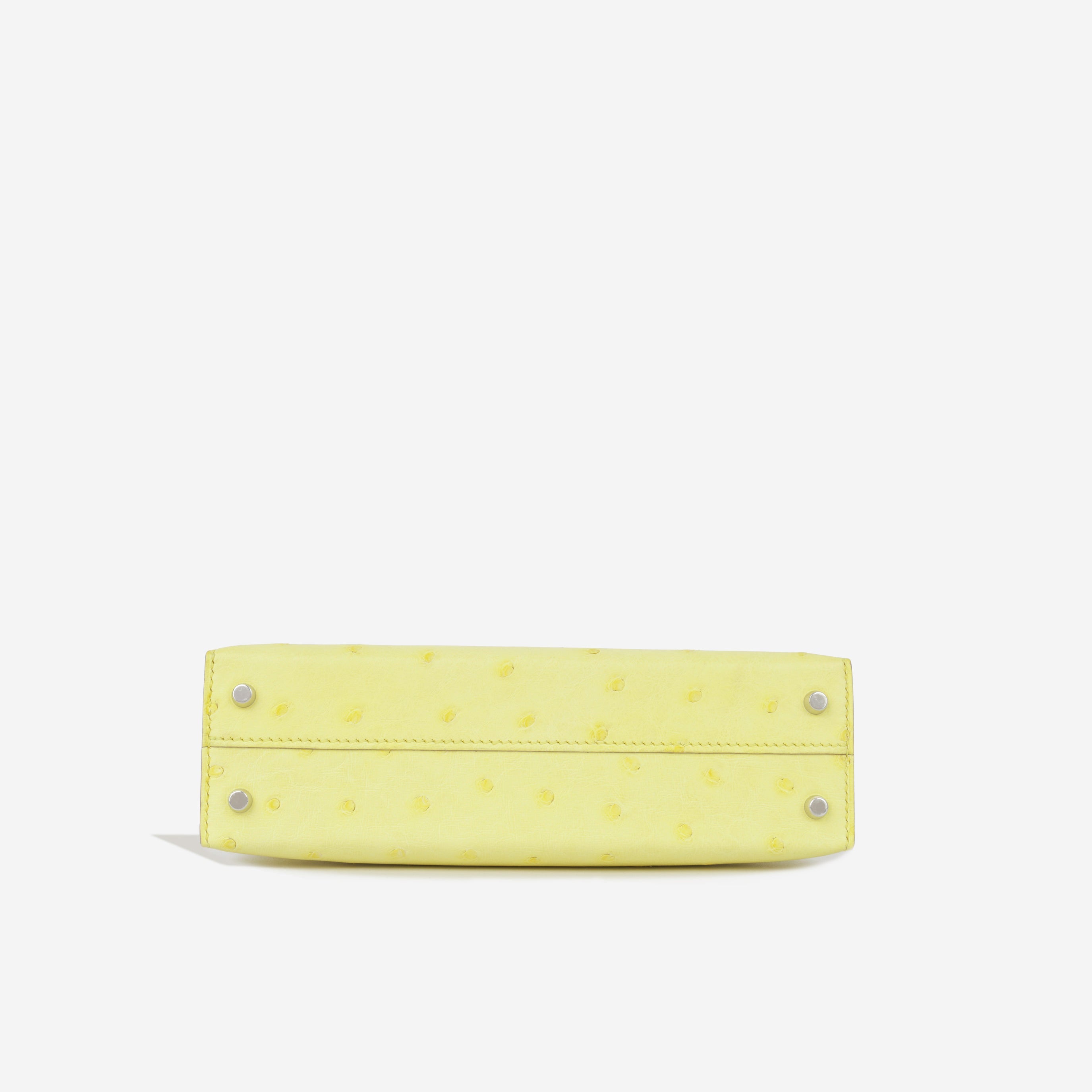 Mini Kelly  - Limoncello Ostrich