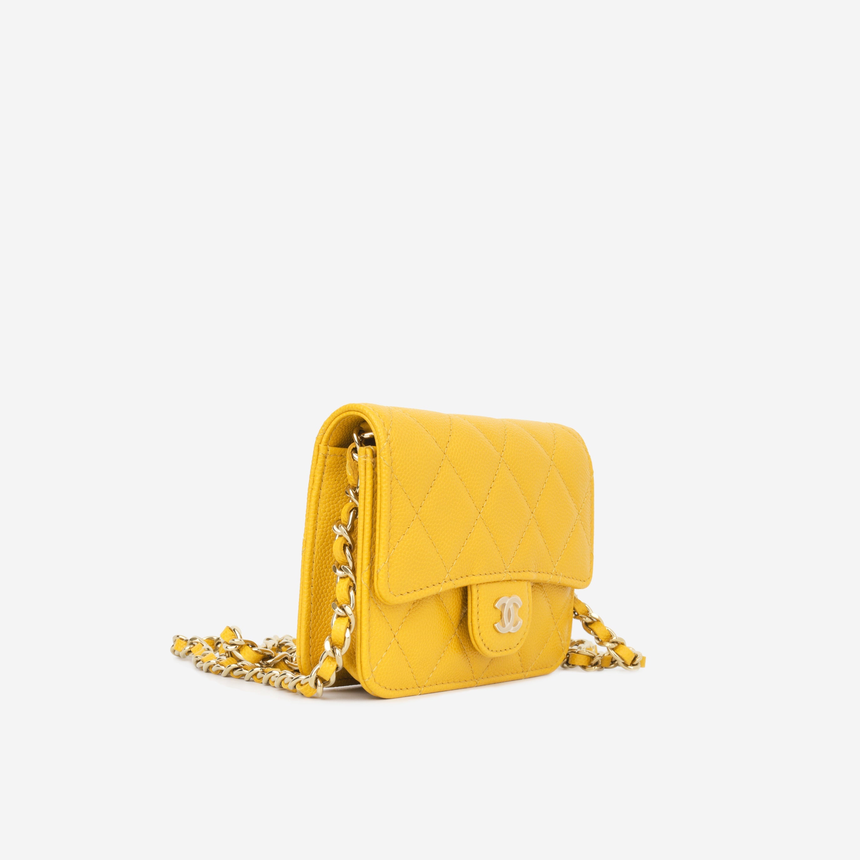 Cardholder on Chain - Mustard Caviar