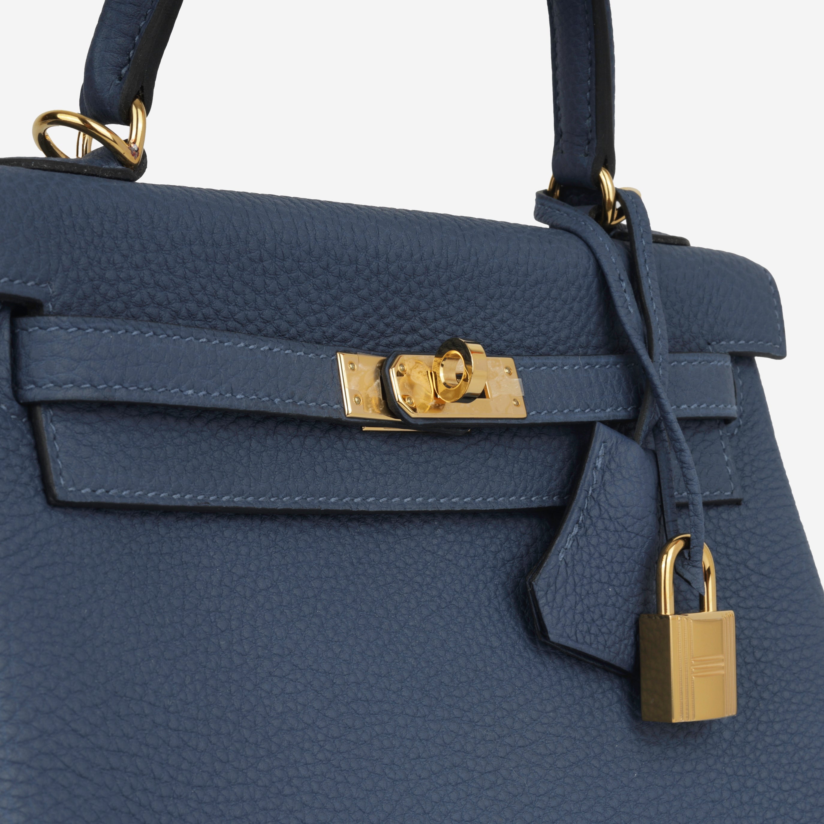 Kelly 25 - Deep Bleu Togo