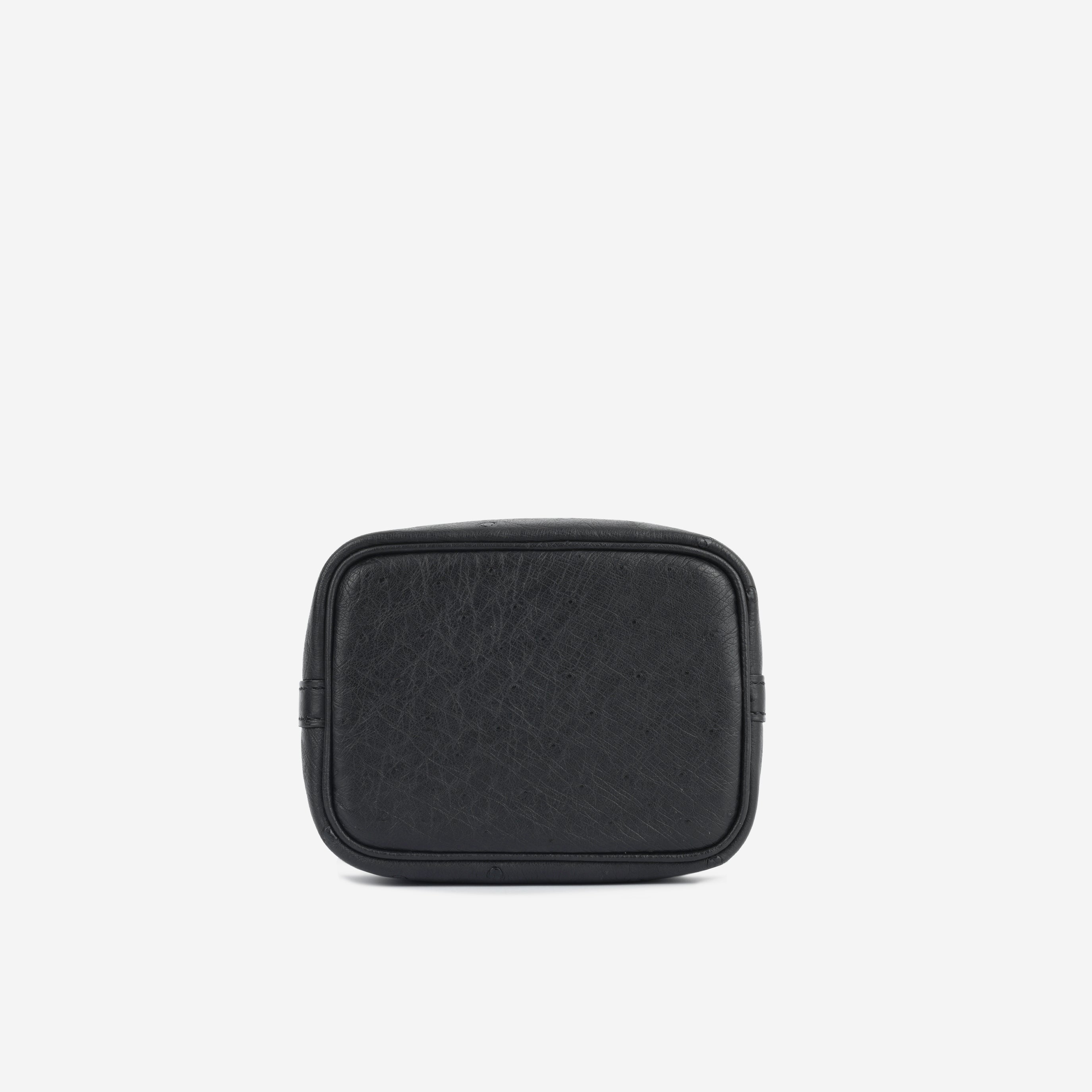 Micro Picotin - Noir Ostrich