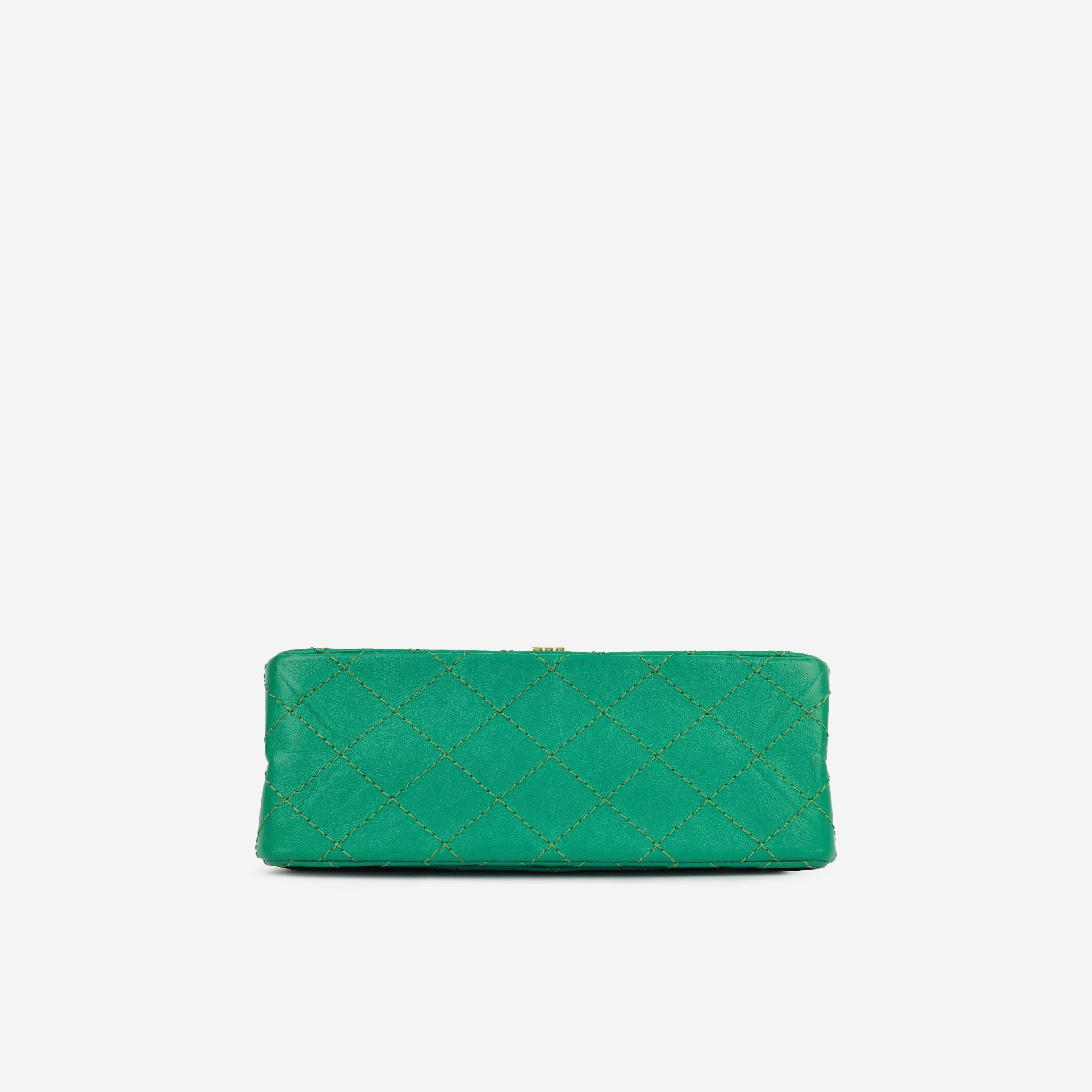 Mini Reissue 2.55 Handbag - Jade Green Calfskin