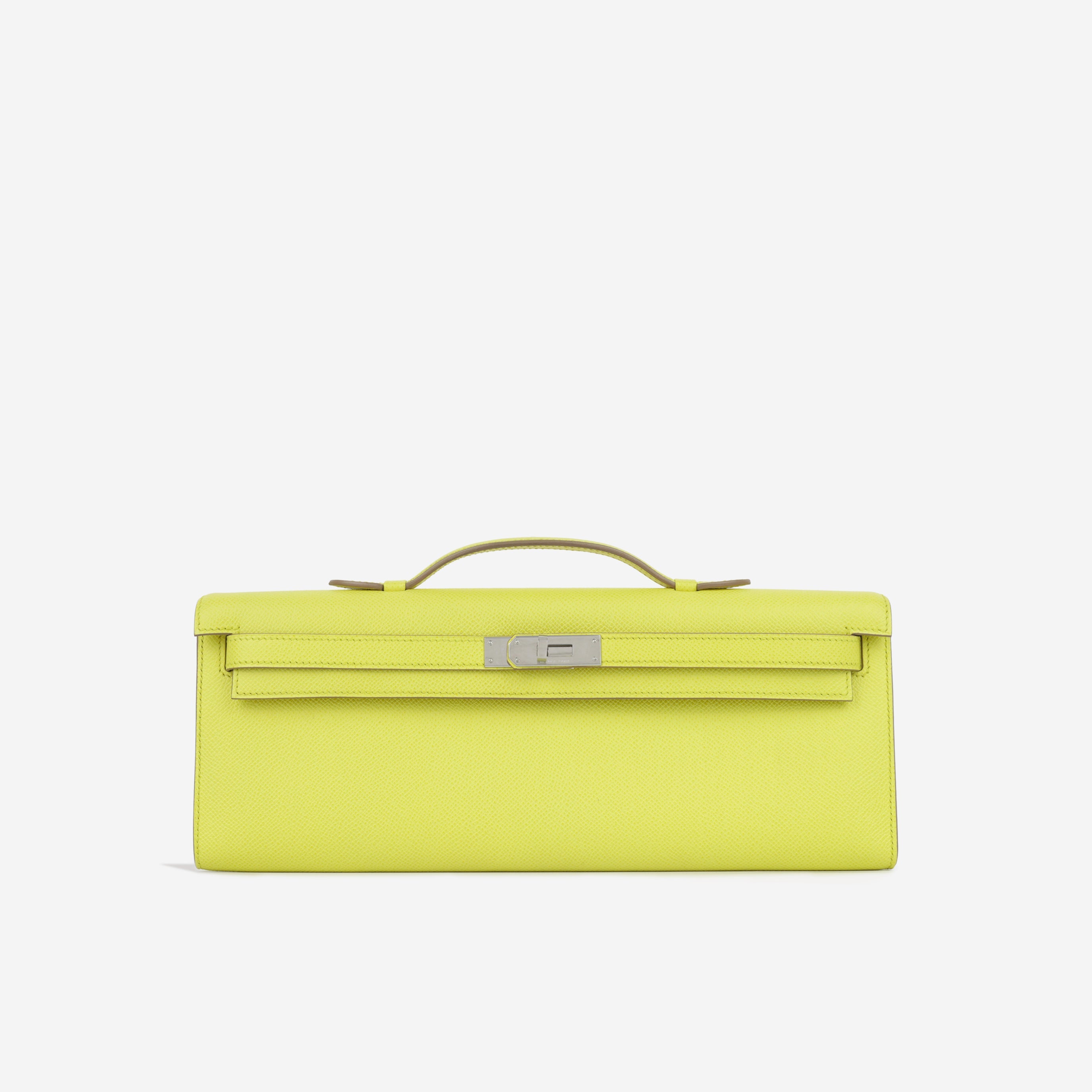 Kelly Cut Clutch - Lime