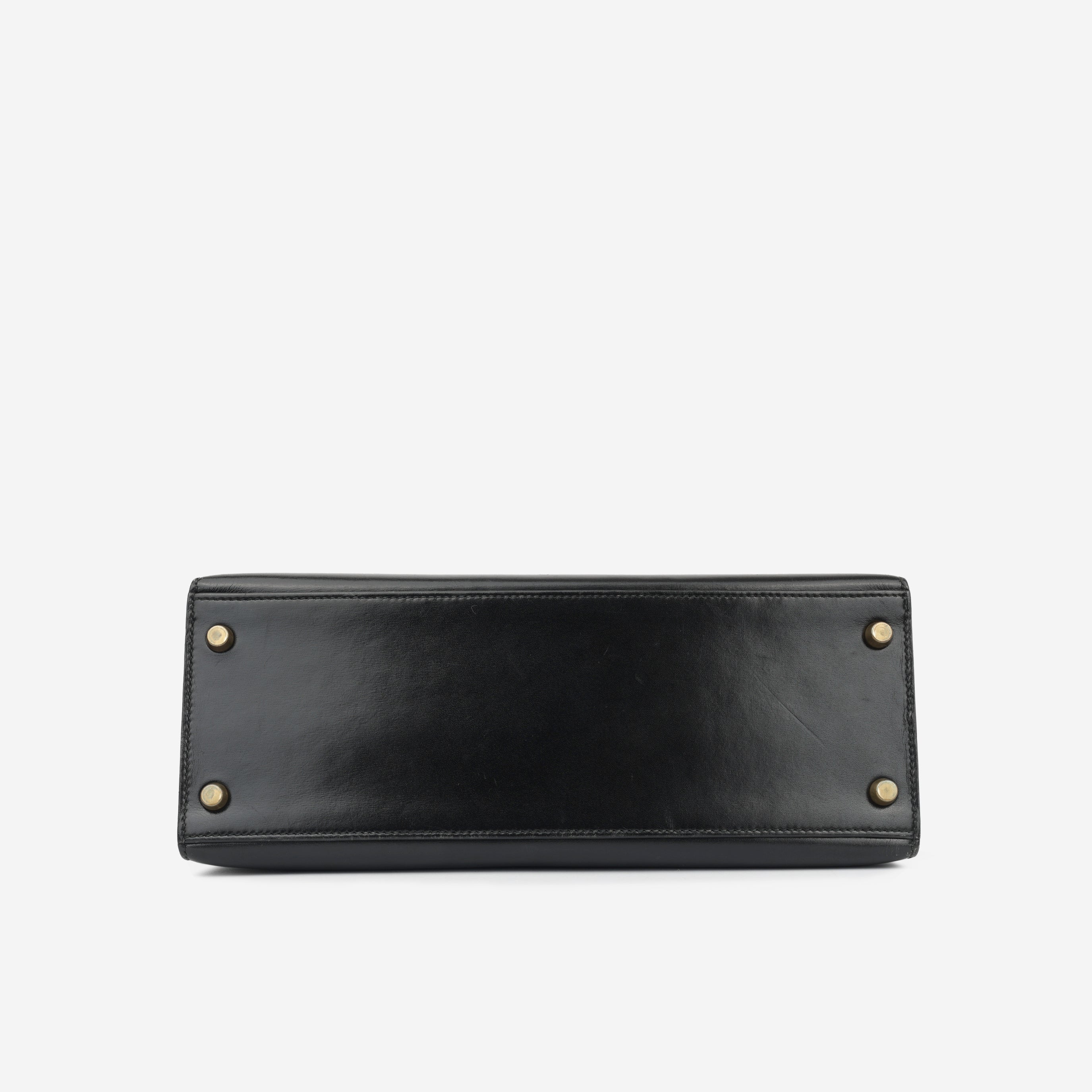 Vintage Kelly 28 - Noir Box Calf