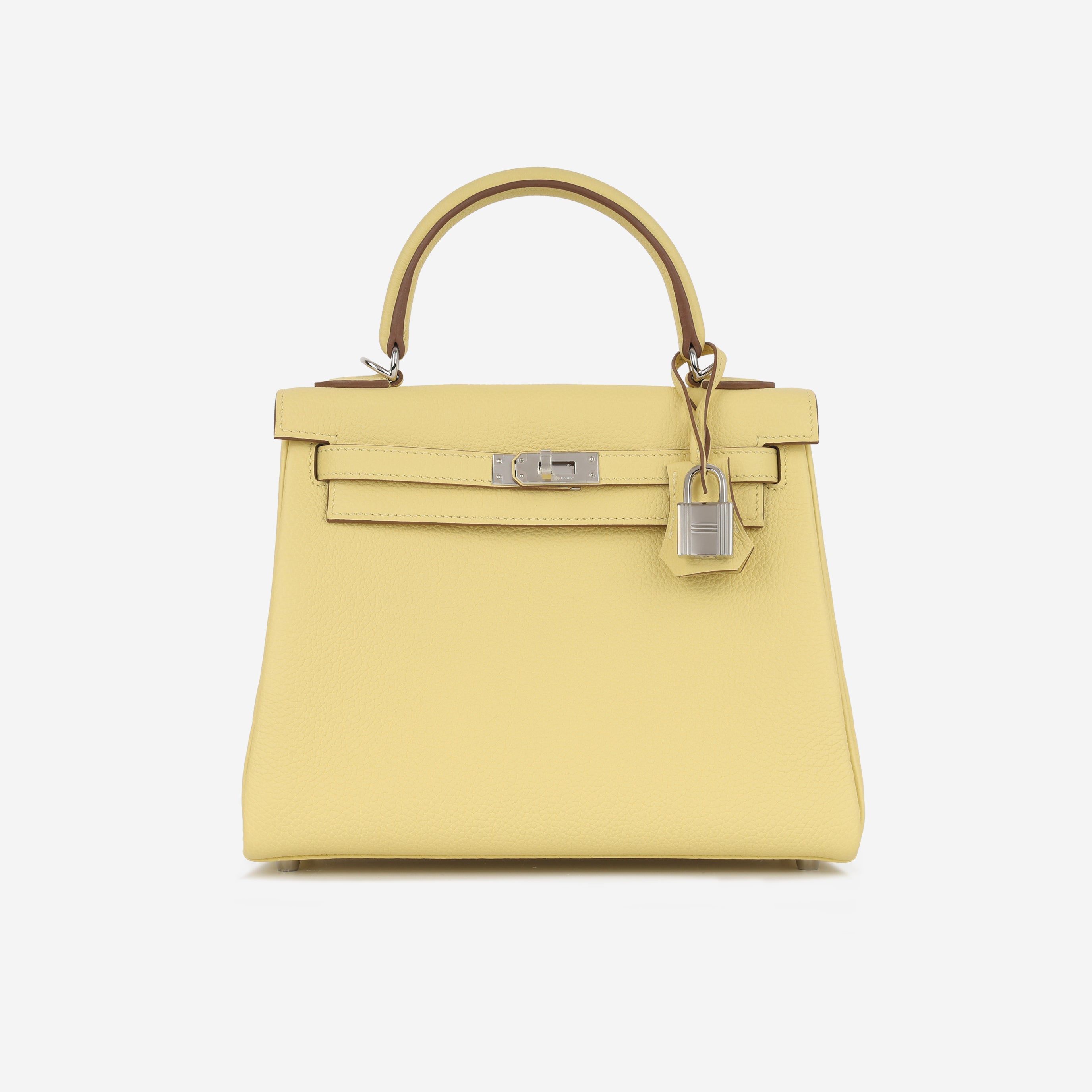Hermès Kelly 25 - Jaune Poussin