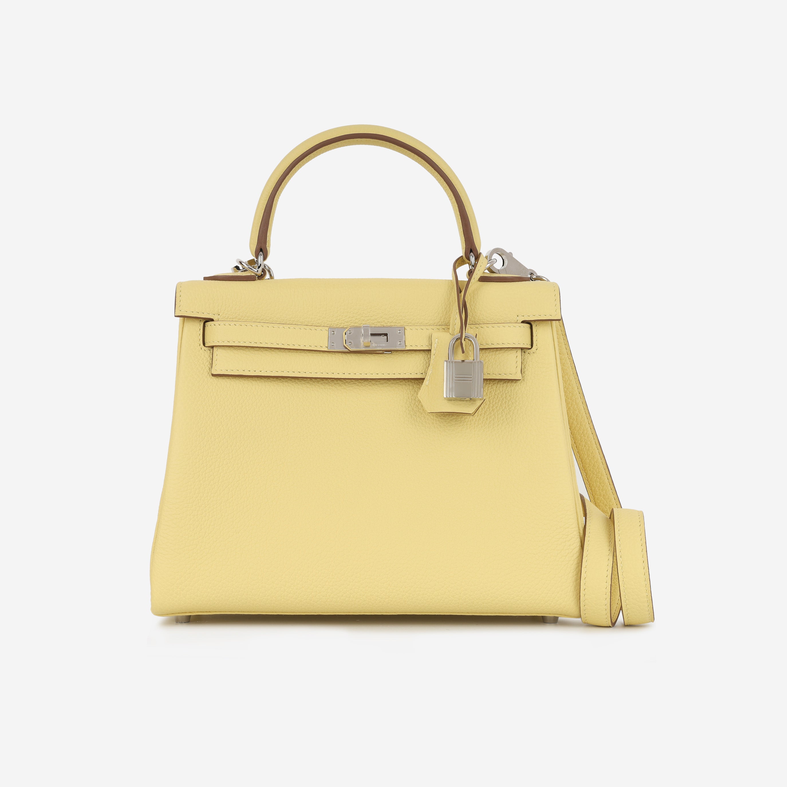 Hermès Kelly 25 - Jaune Poussin