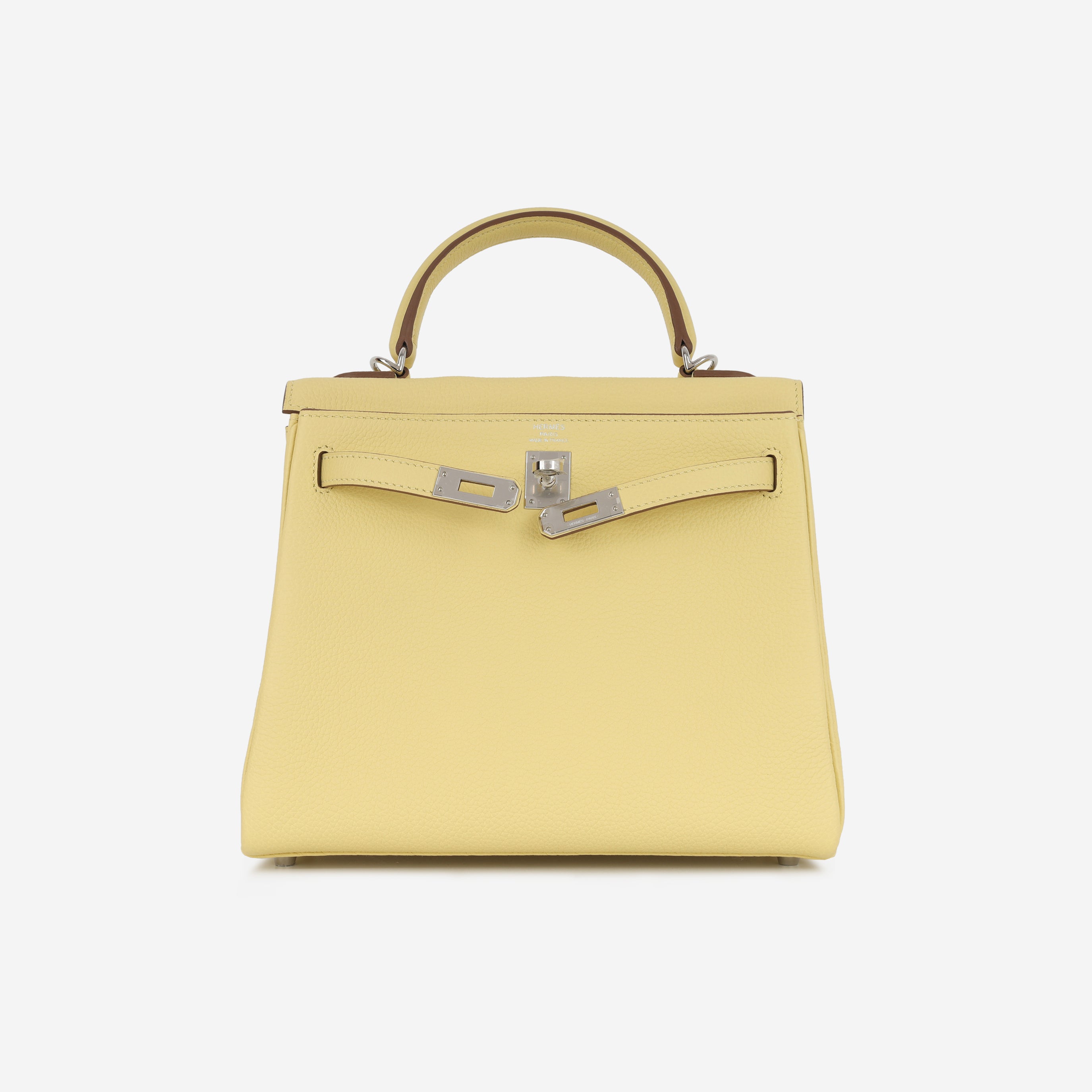 Hermès Kelly 25 - Jaune Poussin